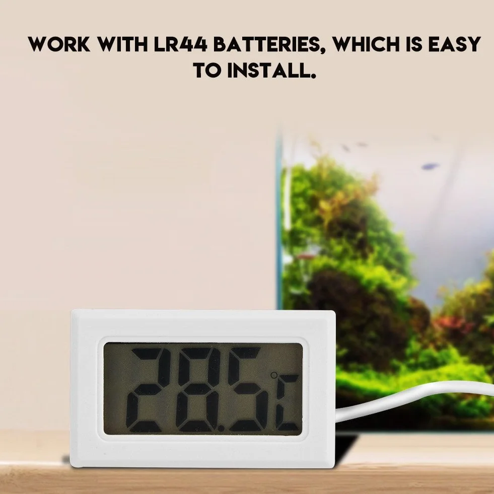 Termometr cyfrowy LCD mini miernik temperatury czujnik sondy
