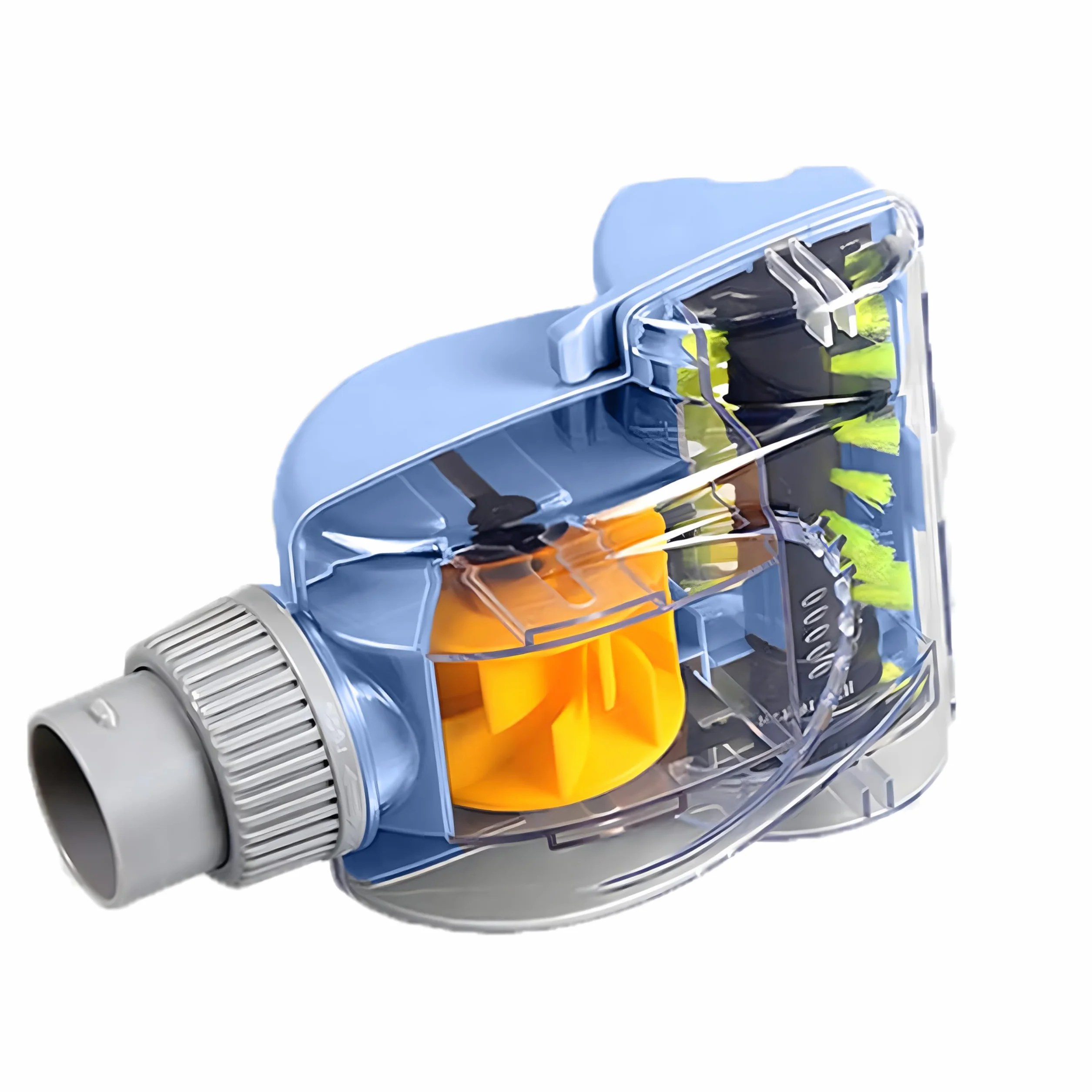 Retoo Uniwersalna mini szczotka turbo do odkurzaczy z przyłączami 30-35 mm, do odkurzaczy domowych i podłogowych, Turbo szczotka podłogowa z głębokim czyszczeniem brudu i kurzu