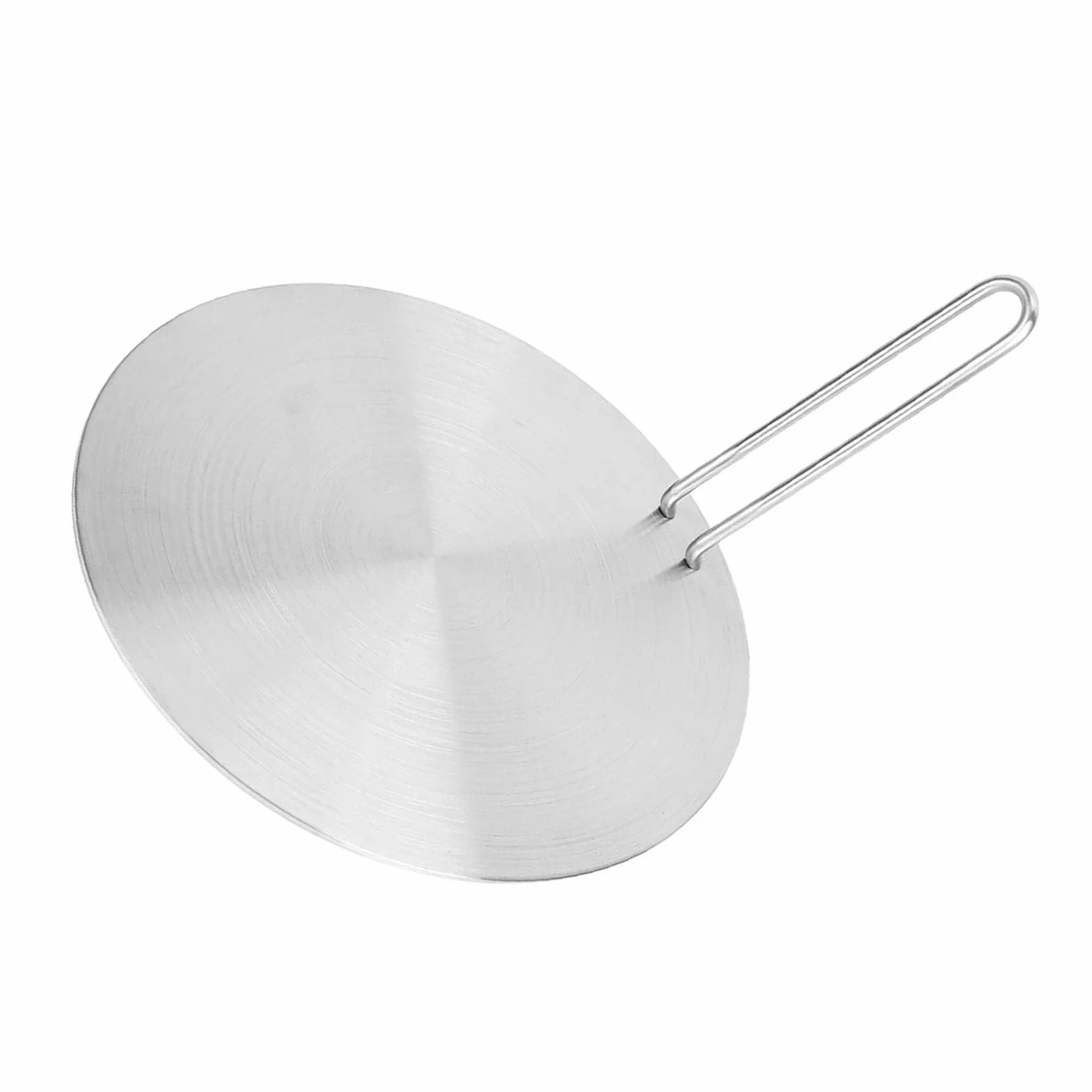 Simmer Ring Płyta Dyfuzyjna ze Stali Nierdzewnej, 24cm, z Uchwytem, Adapter do Kuchenki Indukcyjnej, Gazowej i Elektrycznej