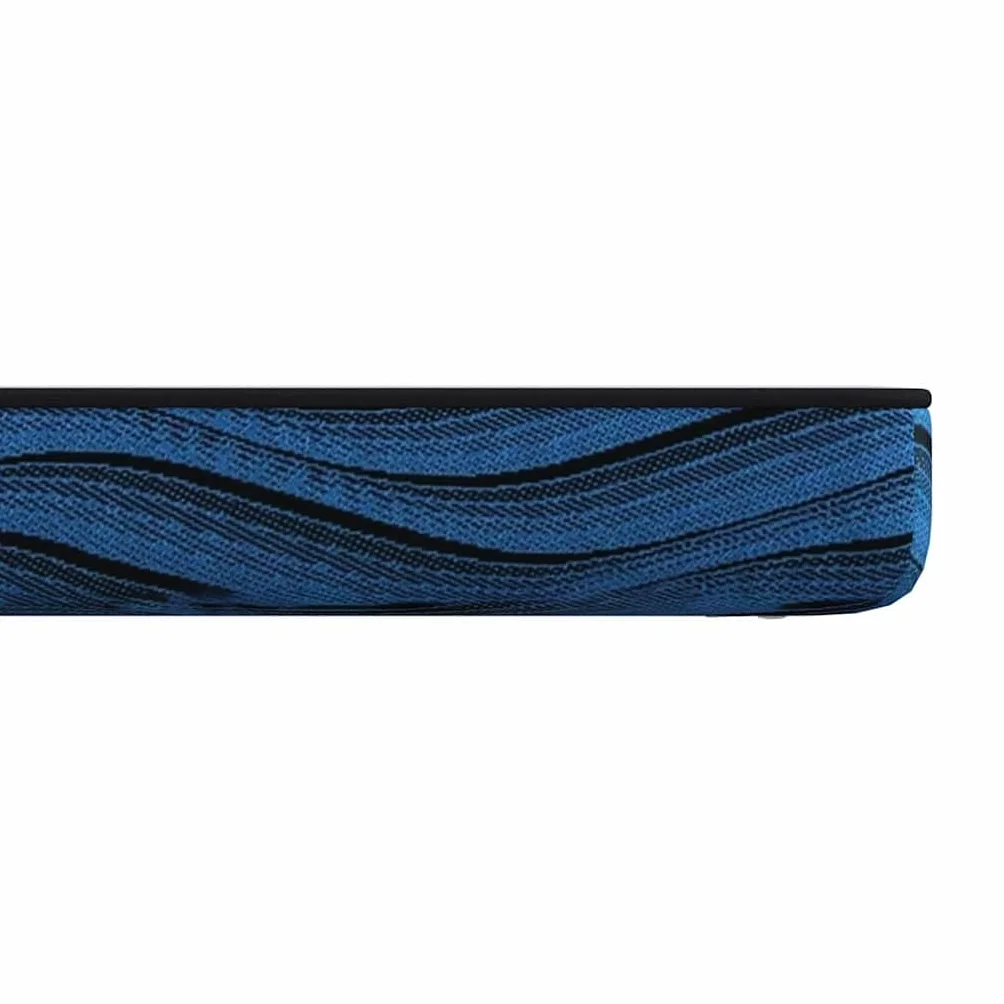 Nakładka na materac z pianki memory, żakardowa, biała, 90 x 200 x 8 cm, materac wierzchni zapewnia komfort łóżka, jako ochraniacz na materac, do pokoju gościnnego