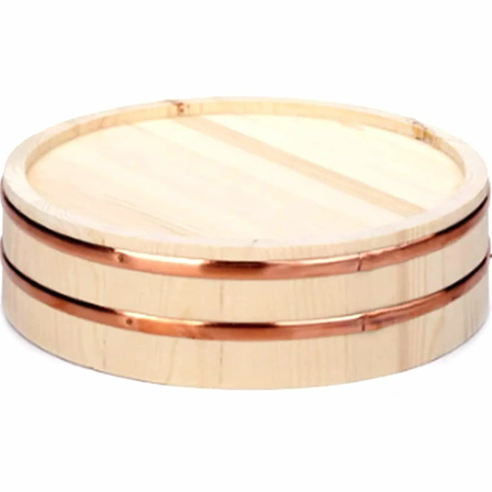 Hangiri Japoński zestaw do robienia sushi, miska do mieszania ryżu, drewniana wanna do sushi, sushi oke, do równomiernego przypraw i chłodzenia ryżu, 36 cm