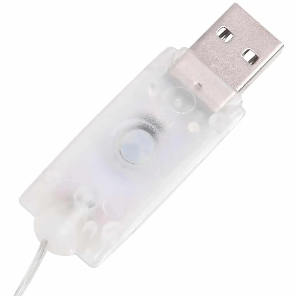 Bałwan LED figurka bożonarodzeniowa z materiału, 180 cm, z 180 diodami LED, 8 trybami świecenia, złącze USB, odporna na warunki atmosferyczne, do użytku wewnątrz i na zewnątrz, świąteczna