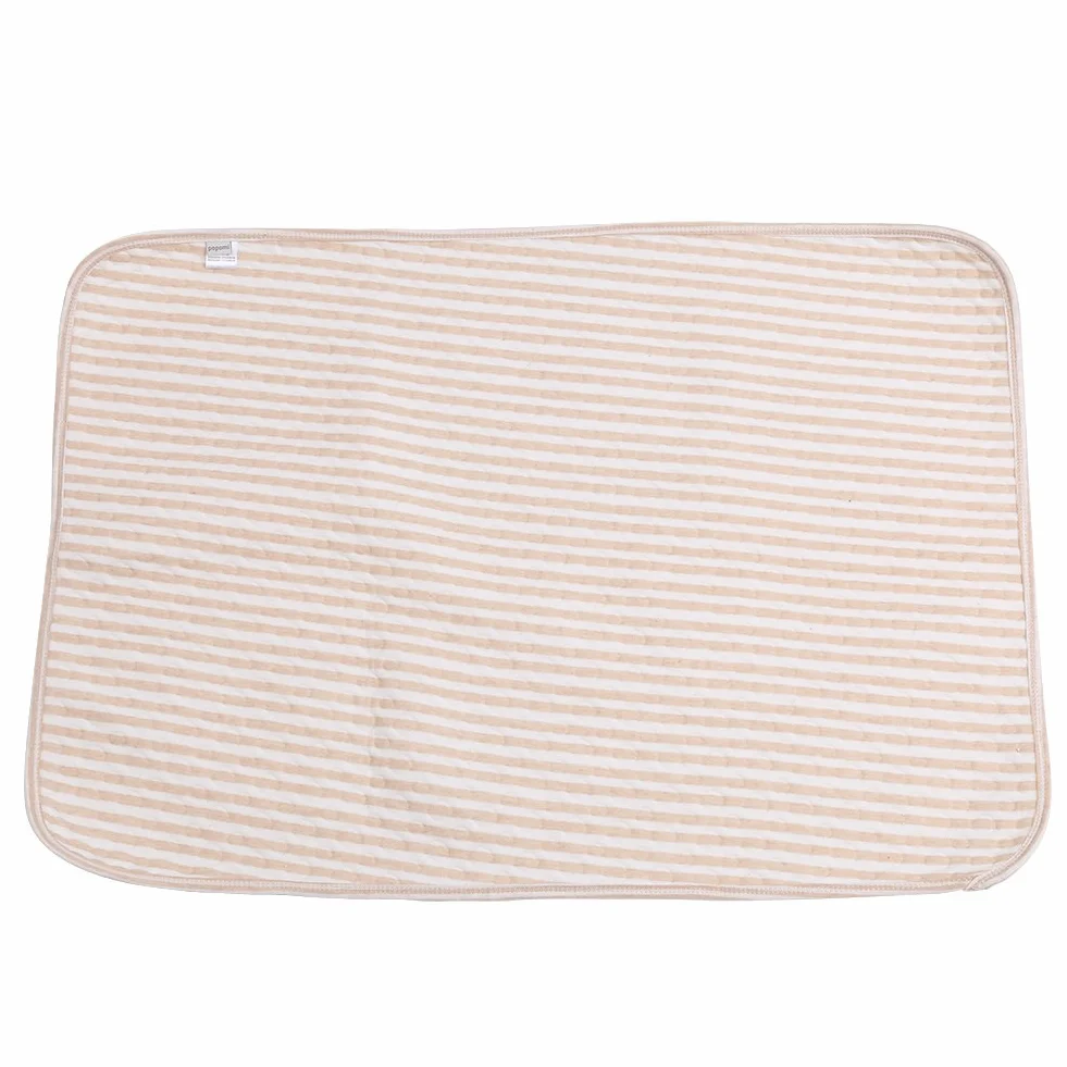 Organiczna bawełniana mata do przewijania dla niemowląt Mata ochronna Mata do moczu Pieluchy Materac do wózka Łóżko dziecięce (M-50 * 70cm)