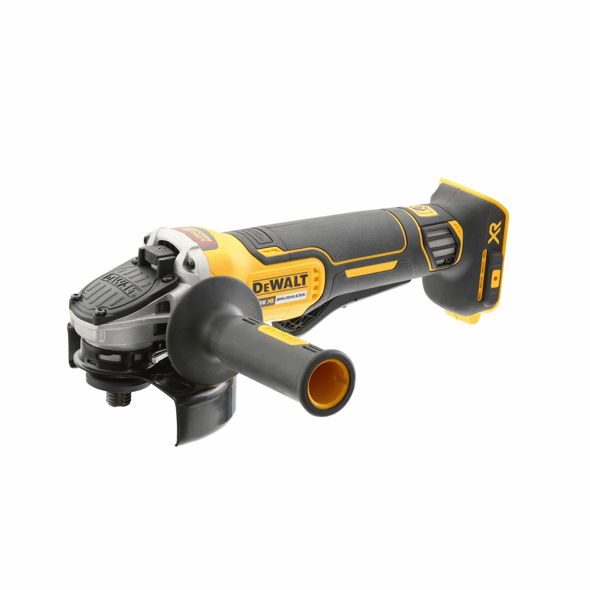 DEWALT Praktyczny Mini-amoladora bez escobillas xr 18v 125mm bez ładowarka/akumulator z interruptor hombre-muerto, arranque suave, hamulec, embrague dla rowerzystów do wydajnej jazdy 18v 125mm | Bezszczotkowa szlifierka kątowa 18V XR z elektronicznym hamu