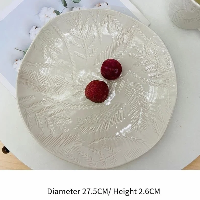 Talerze, Miski Ceramiczne W Stylu Nordyckim, Talerze, Zastawa Stołowa, Naczynia Do Użytku Domowego, Talerze Do Jedzenia W Stylu Zachodnim, Miski Na Makaron, Miski Na War,A-5PCS