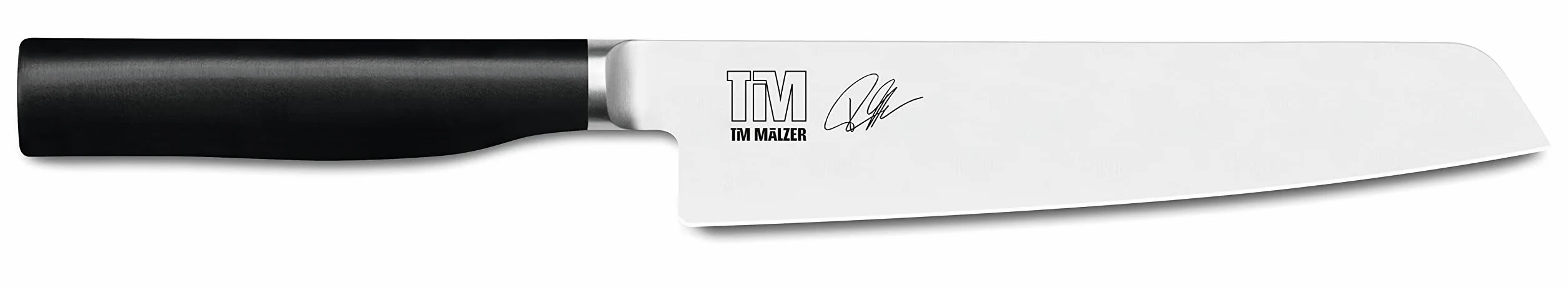 KAI Tim Mälzer Kamagata japoński nóż uniwersalny, długość ostrza 15,0 cm, kuta stal nierdzewna 4116, 56 (±1) HRC, polerowany uchwyt POM, nóż uniwersalny, wyprodukowano w Japonii