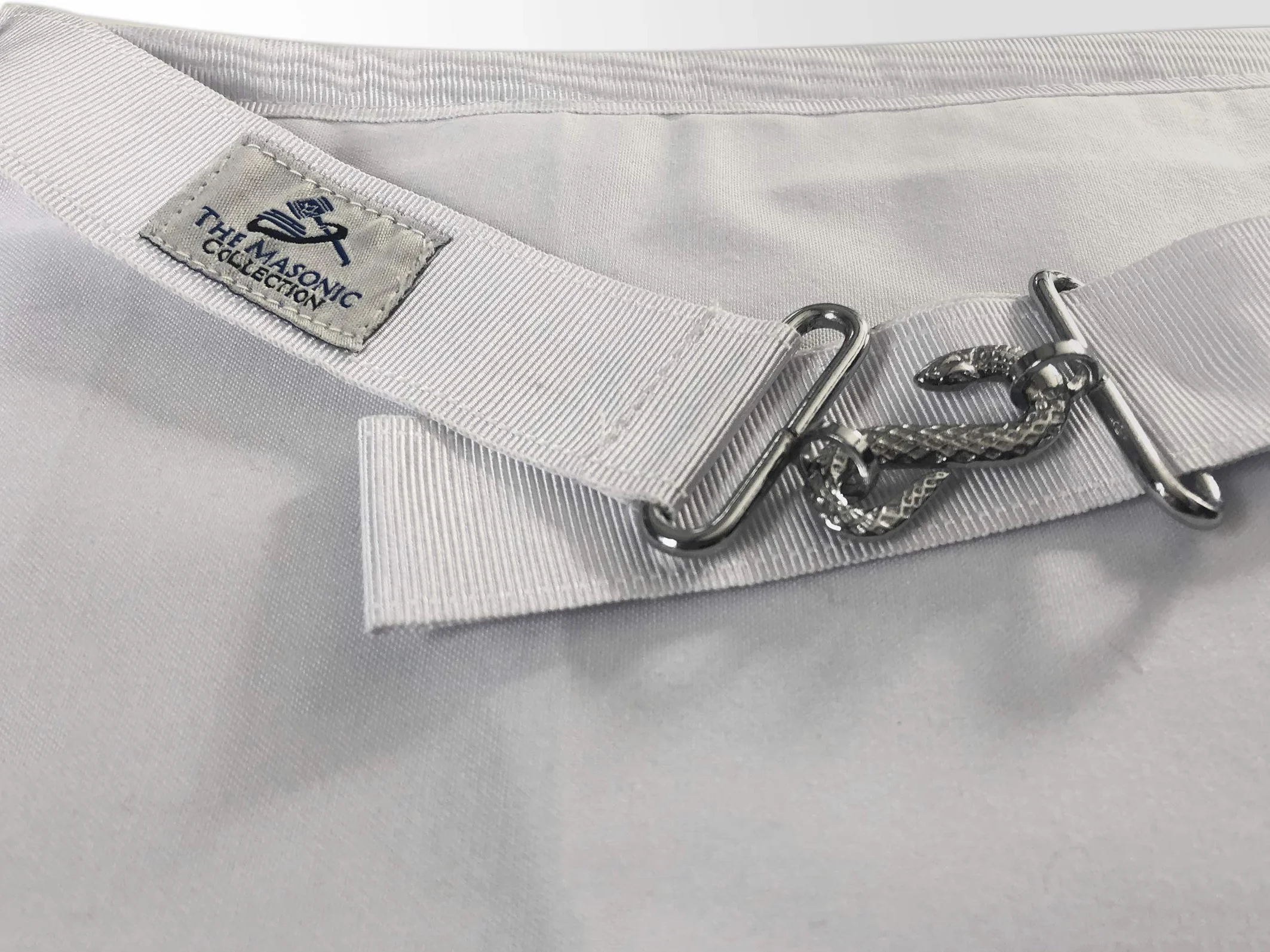 THE MASONIC COLLECTION Fartuch i szarfa Royal Arch Companions ze standardowym rozmiarem klejnotu - złoty drut - prezenty masońskie dla mężczyzn