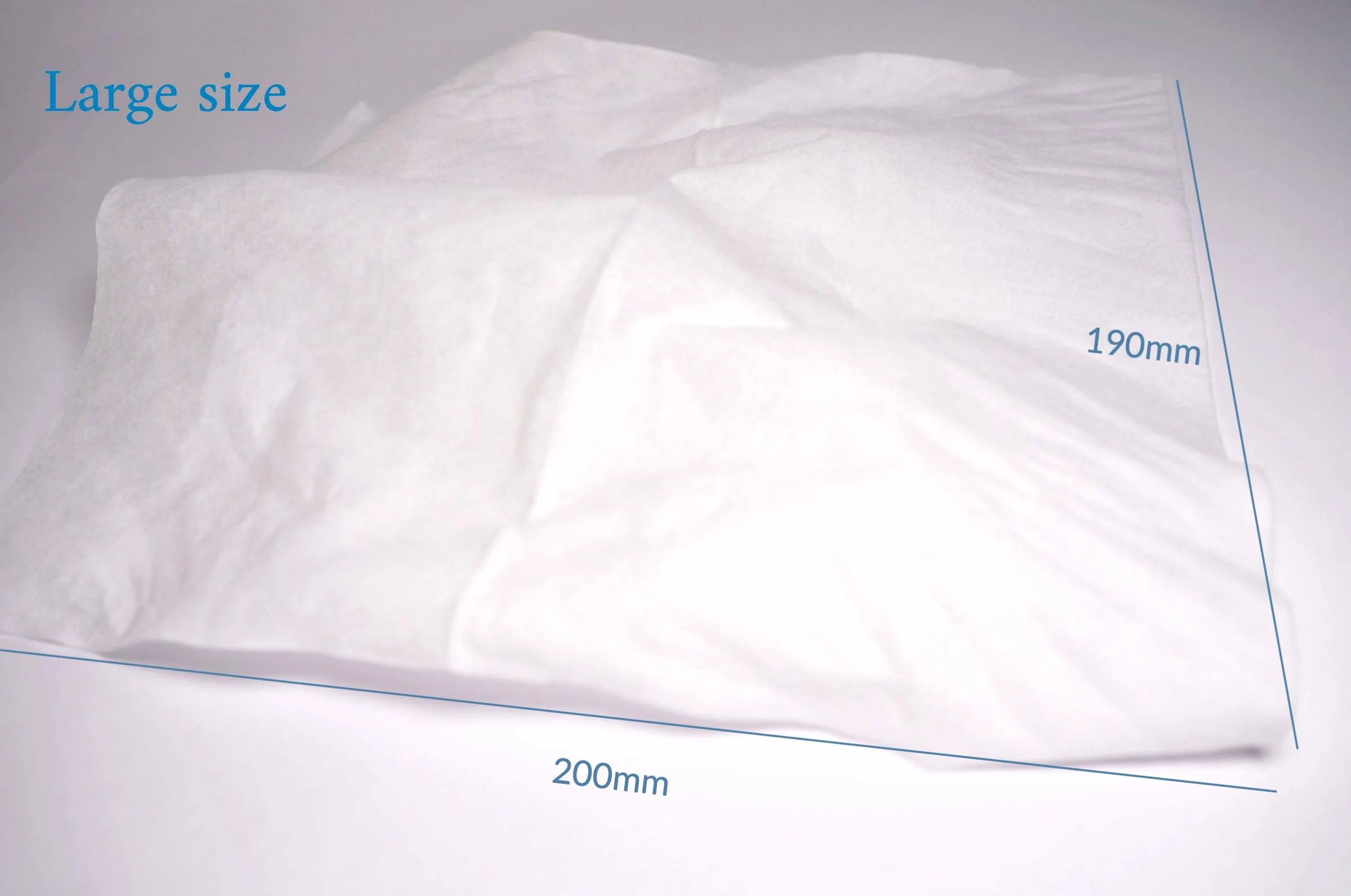 Ivyone Chusteczki suche z czystej bawełny, 100 chusteczek, biodegradowalne, bez chemikaliów i bez plastiku, idealne dla skóry wrażliwej noworodka