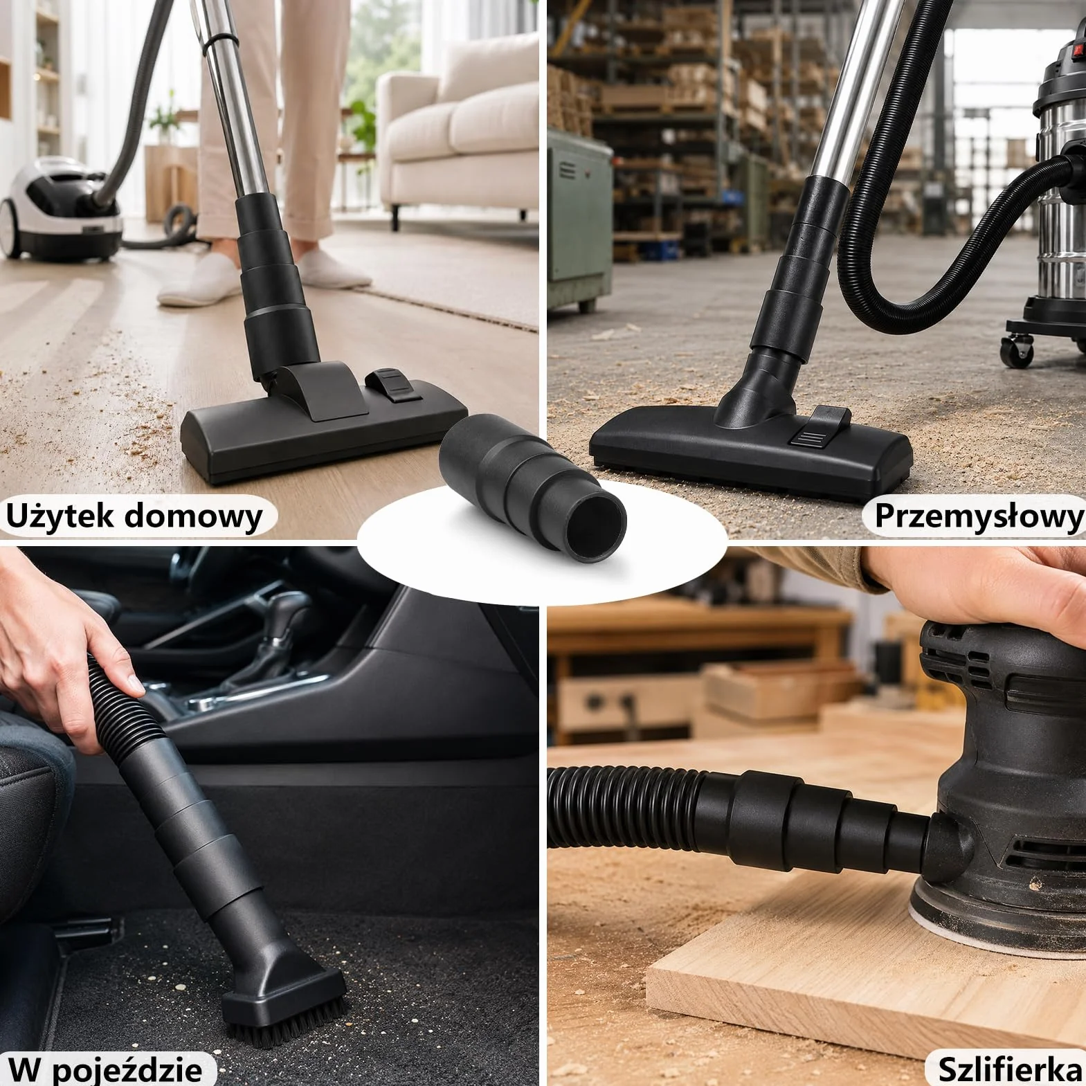 Adapter do Odkurzacza Bosch Makita Kärcher 21-41 mm