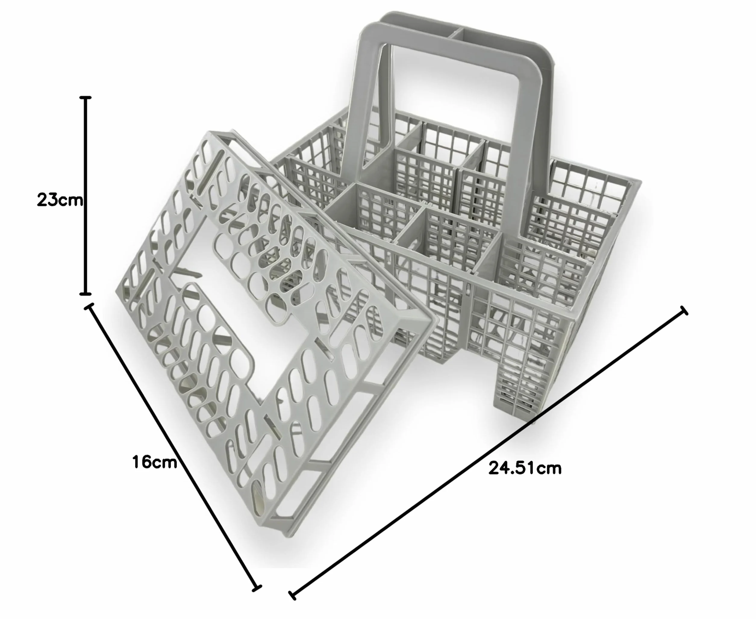 DL-pro Kosz na sztućce do AEG Electrolux Juno Zanker Zanussi 111822800/4 1118228004 kosz na naczynia do zmywarki do zmywarki do naczyń