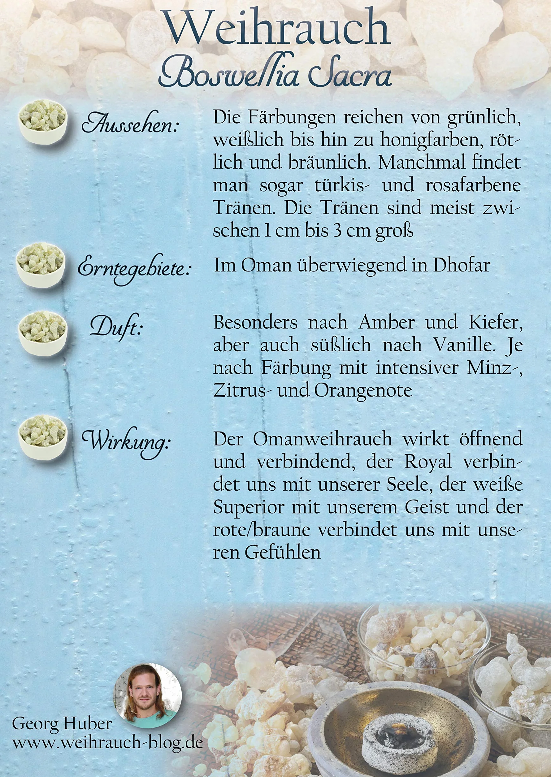 Verlag – kadzidło frankincense Royal Al-Hojari, 100% czysta żywica, 50 gramów, ulga w stresie, bezpośredni import z Gór Dhofar, Oman