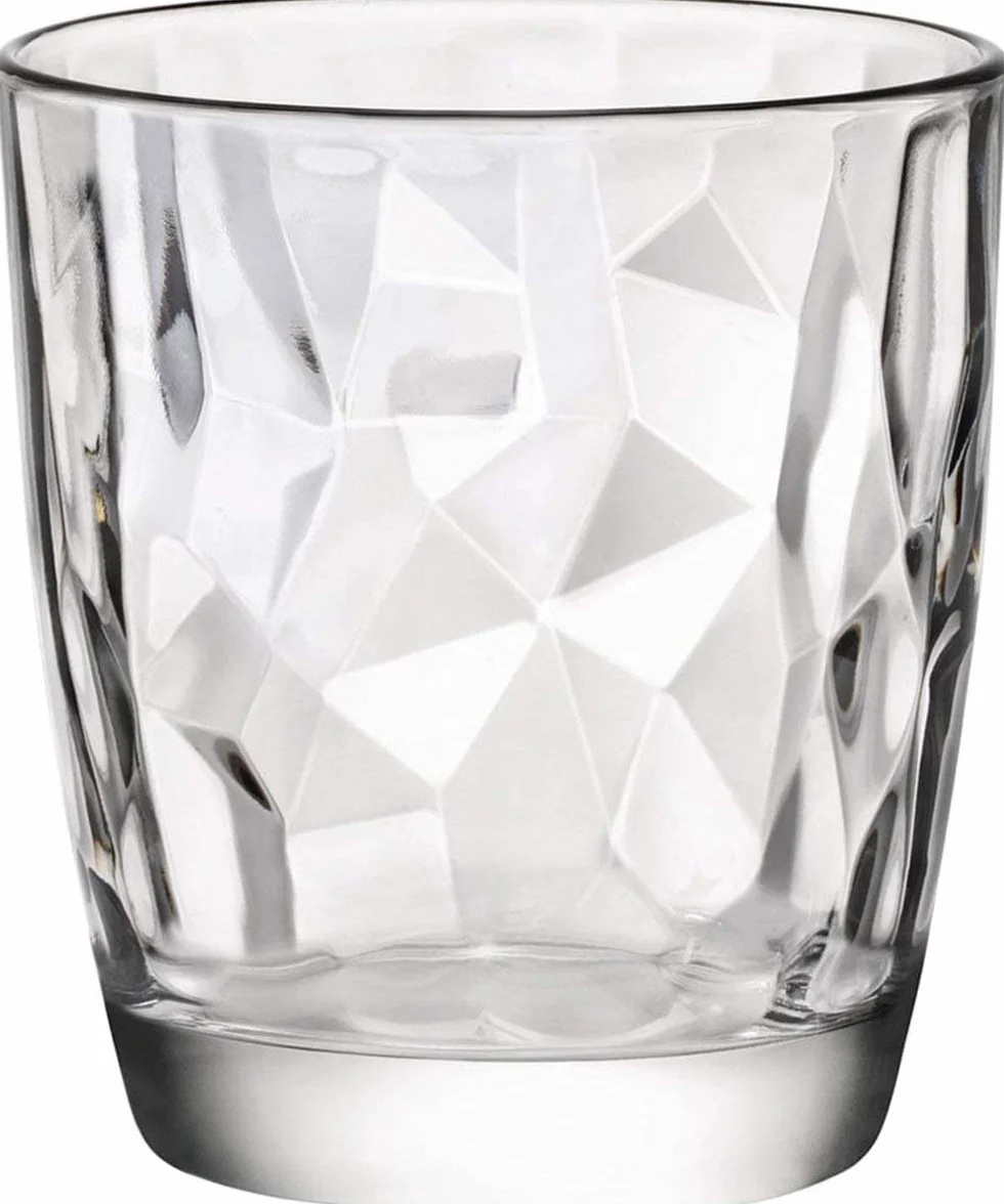 Bormioli Rocco Diamond Trasparente szklanka do wody 305 ml, przezroczysta, 6 szklanek