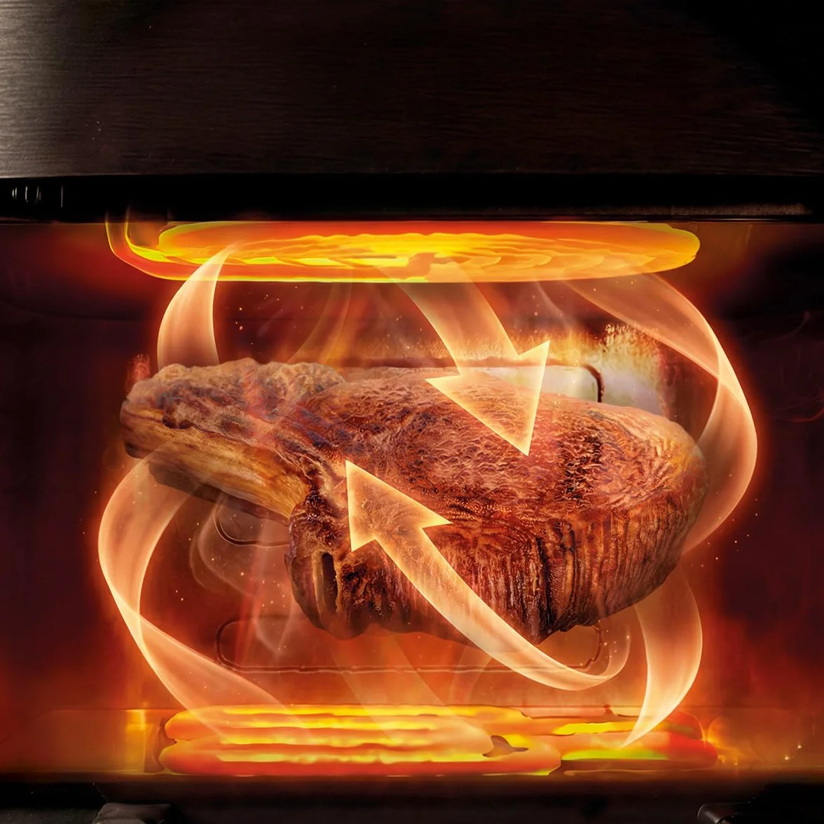 Cecotec Frytkownica powietrzna 8 litrów, frytkownica powietrzna Cecofry&Grill Duoheat 8000, 2200 W, podwójna wytrzymałość, dietetyczna i cyfrowa, okno, regulowana temperatura 80-200 °C, 8 menu