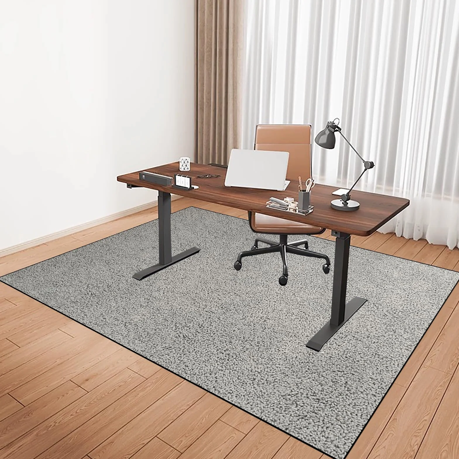 Mata pod krzesło dla graczy antypoślizgowa 140 x 180 cm