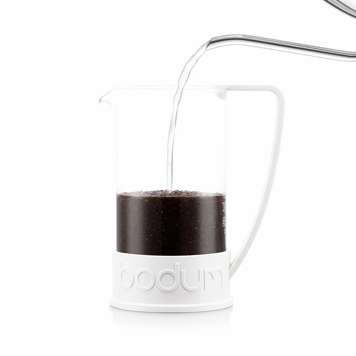 Bodum BRAZIL French Press do kawy 1,0 L stal nierdzewna kremowy