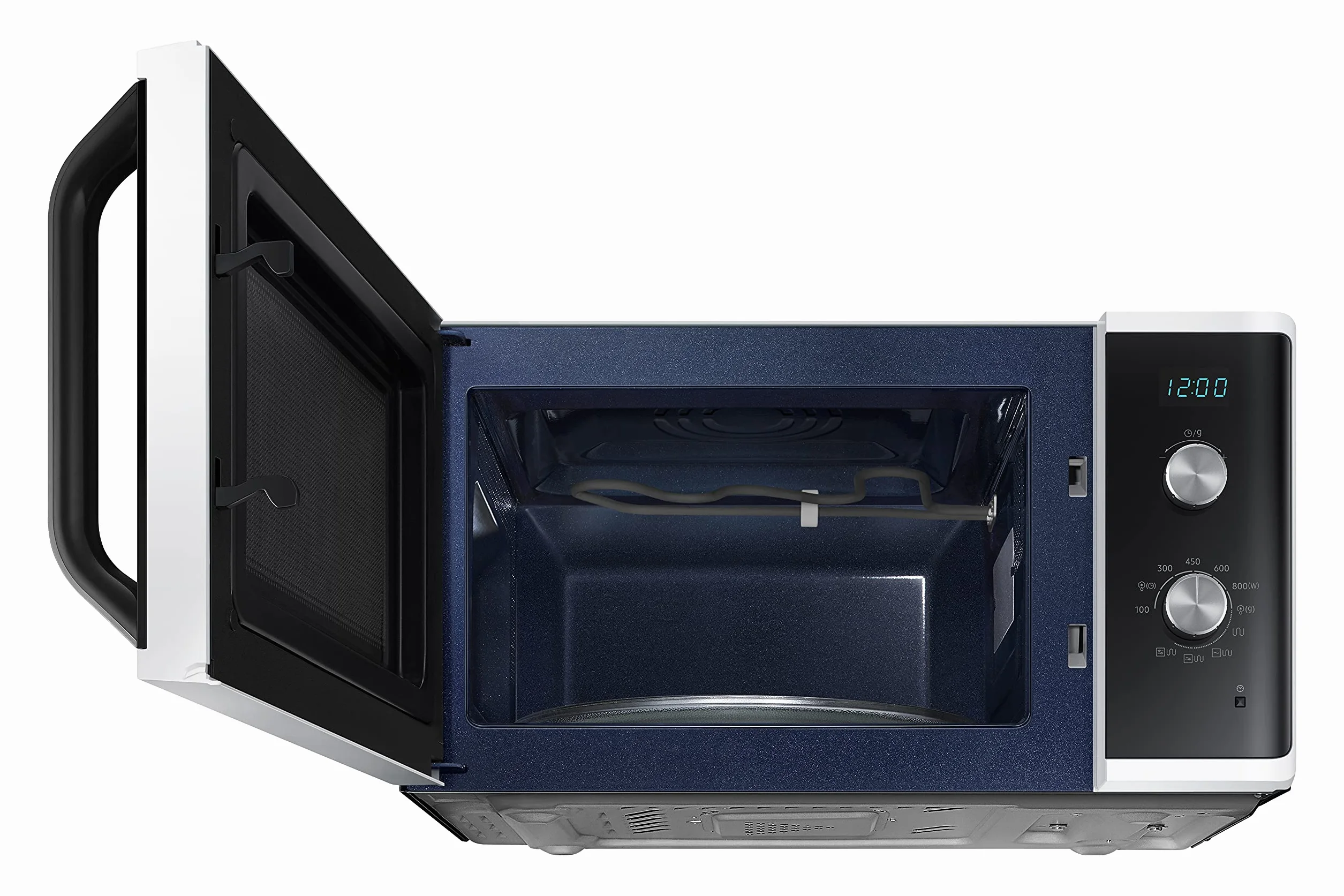 Samsung Microonde MG23K3614AW kuchenka mikrofalowa, 23 litry, 800 W, grill 1100 W, biały