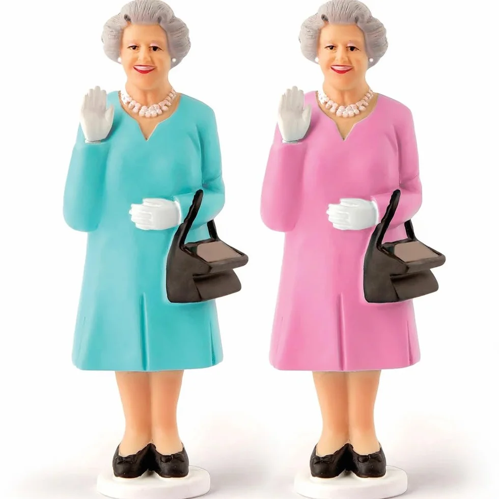 Kikkerland Figurka Królowa (Queen), zasilany energią słoneczną kolor sortowany (1 artykuł)