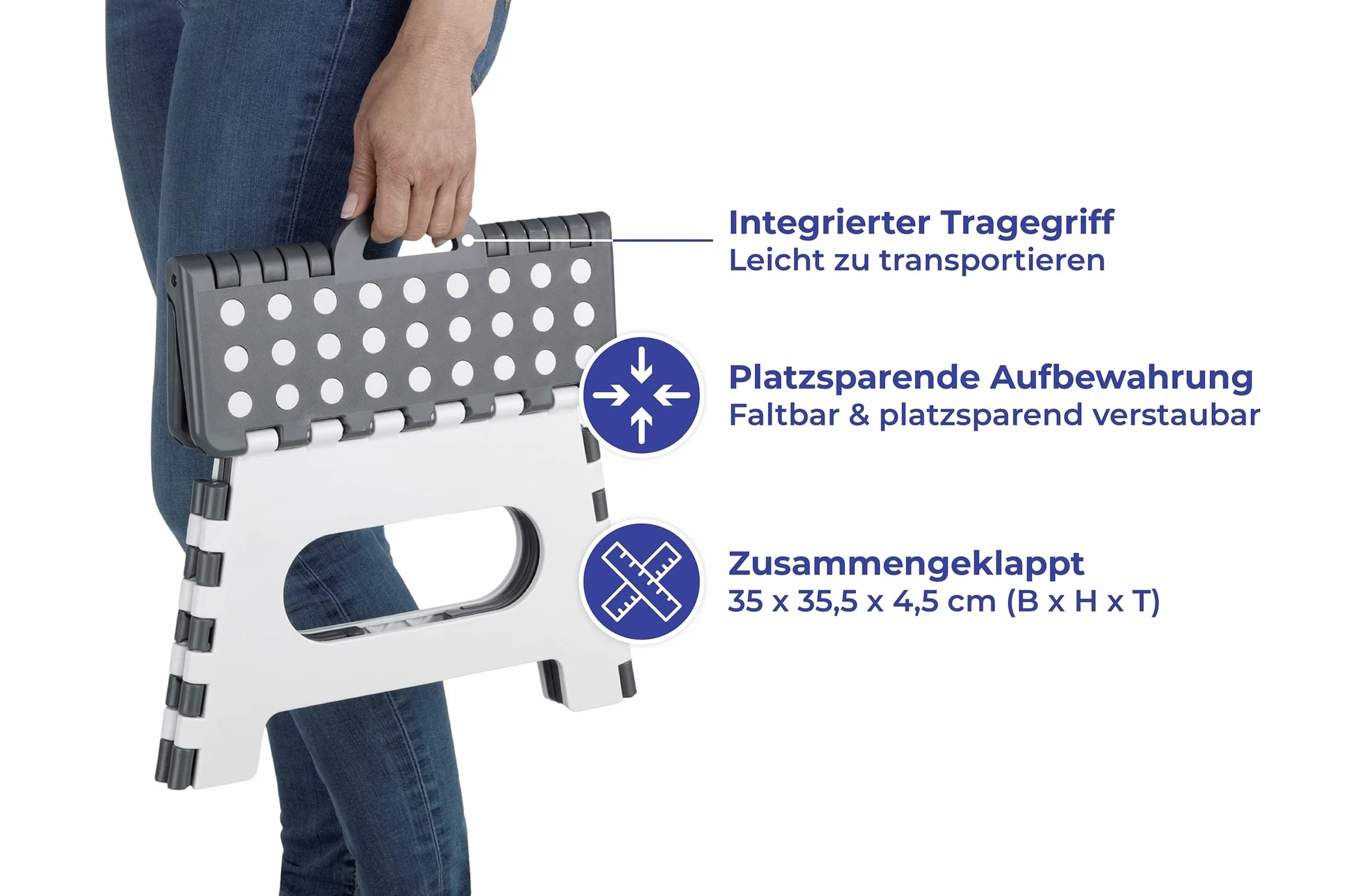 Secura składany taboret