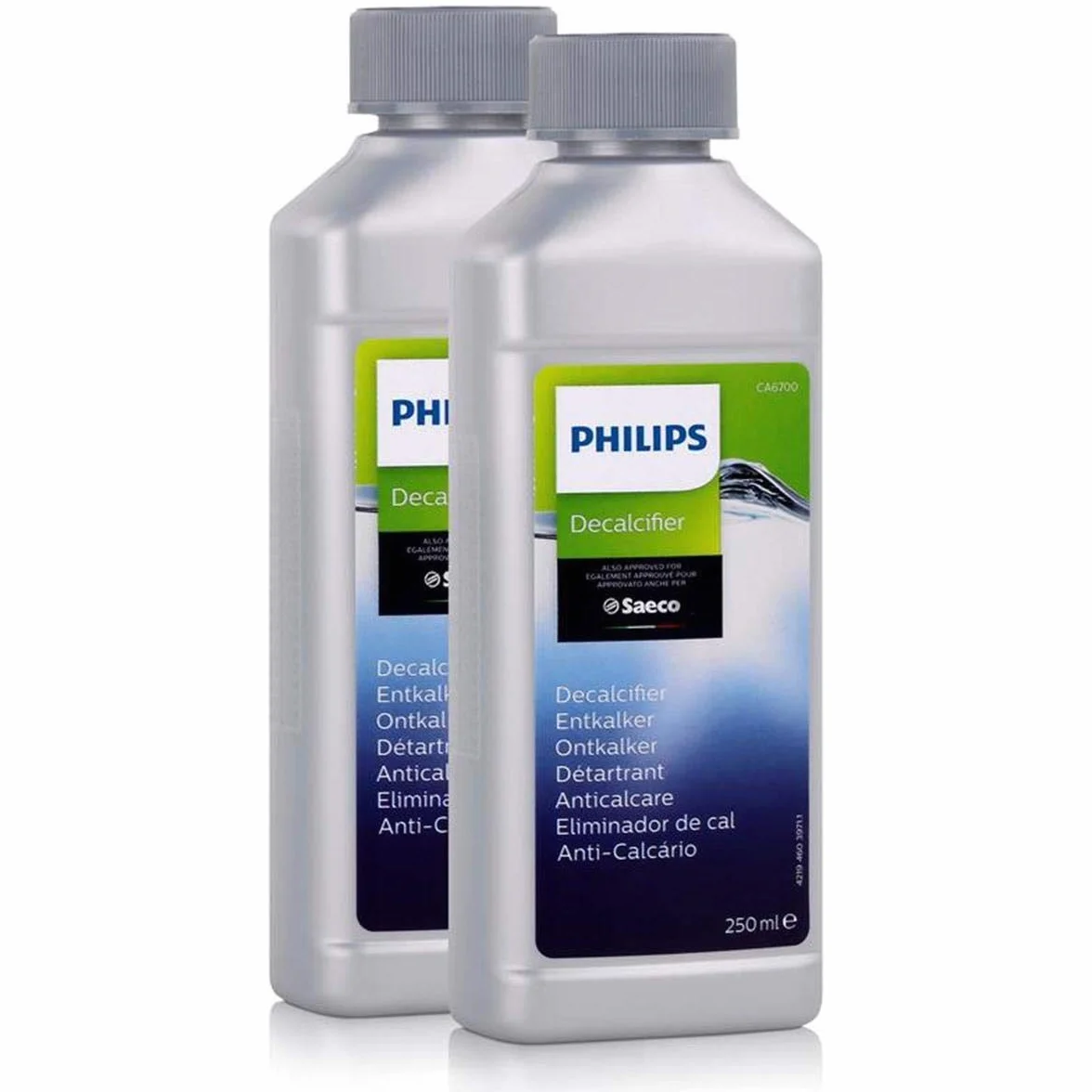 2-pak Philips Saeco CA6700/99 odkamieniacz do ekspresów do espresso / ekspresów do kawy po 250 ml