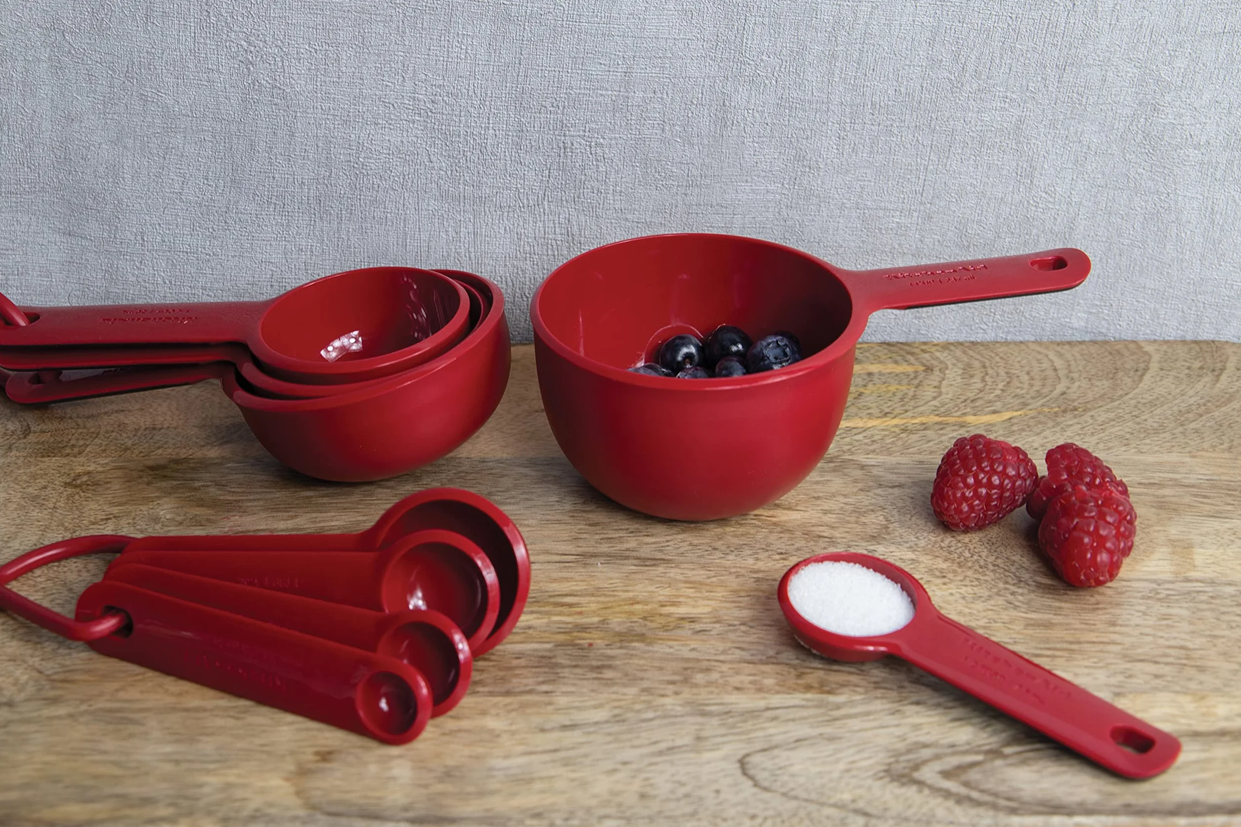 KitchenAid Universal Measuring Spoon Set, Red