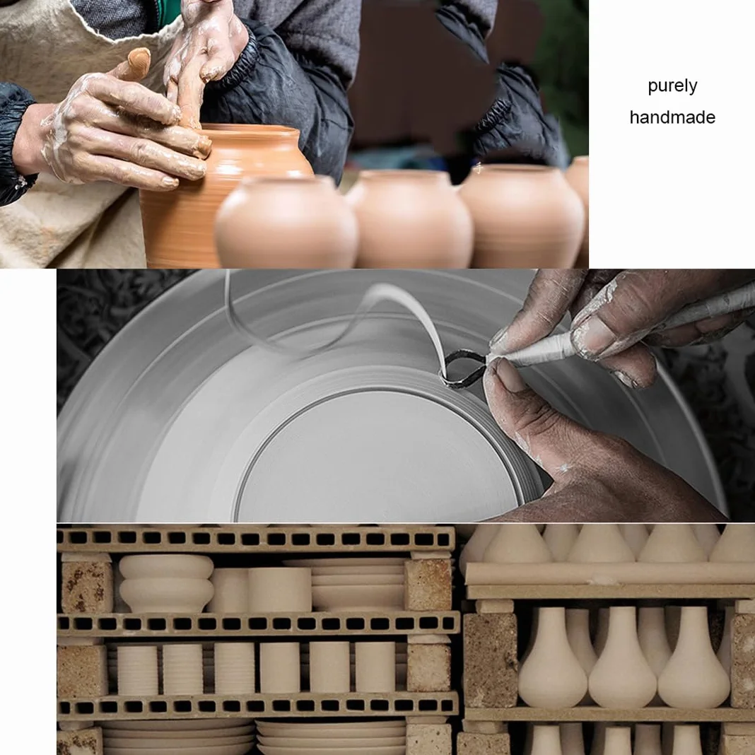 Ceramiczny słoik na marynaty z pokrywkami, duży czerwony tradycyjny chiński porcelanowy słoik do marynowania, ceramiczny garnek fermentacyjny z uszczelką wodną pokrywką śluzy powietrznej, garnek z