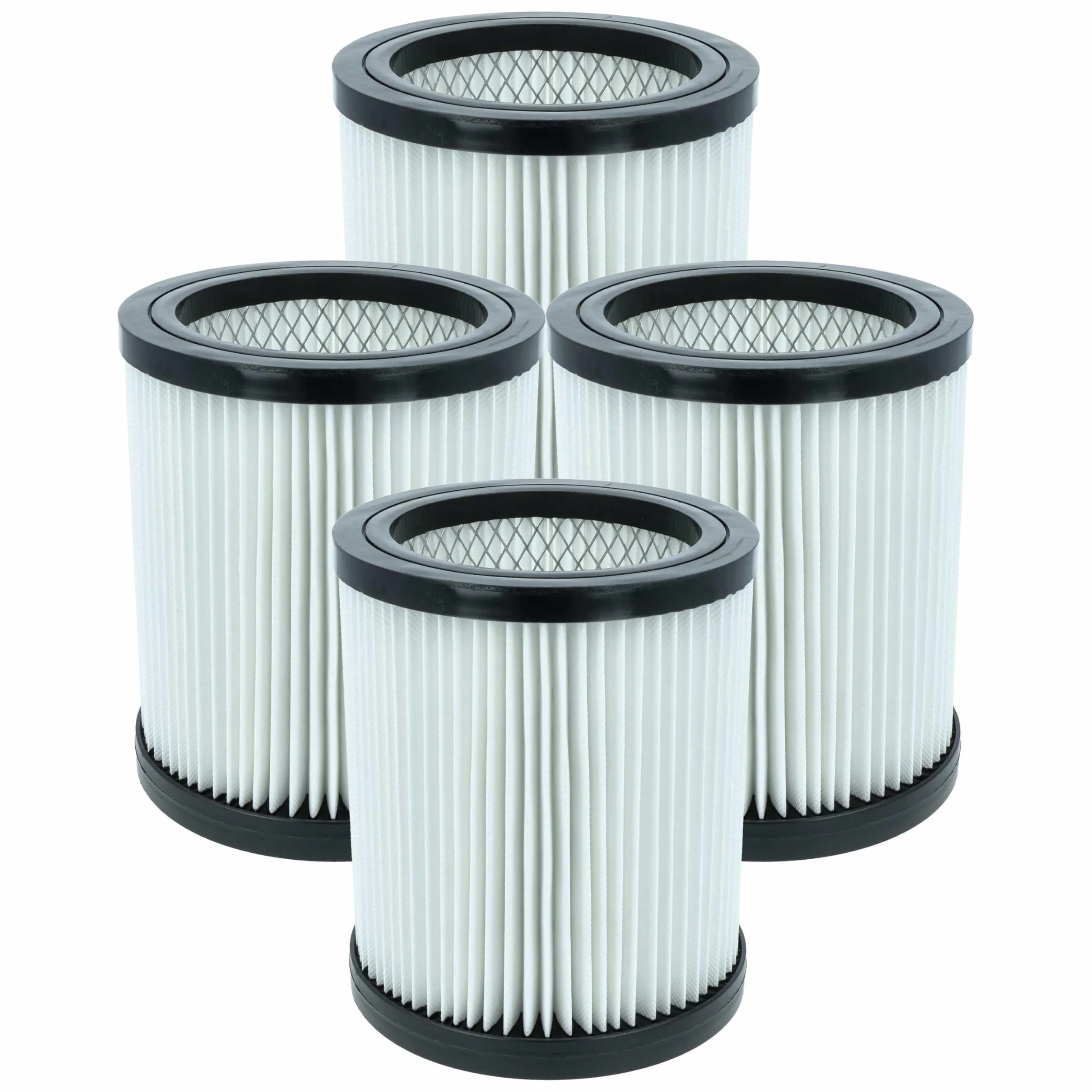 vhbw 4 x element filtrujący kompatybilny z odkurzaczem Parkside PWD35 A1, PWS20 C2 na mokro/sucho