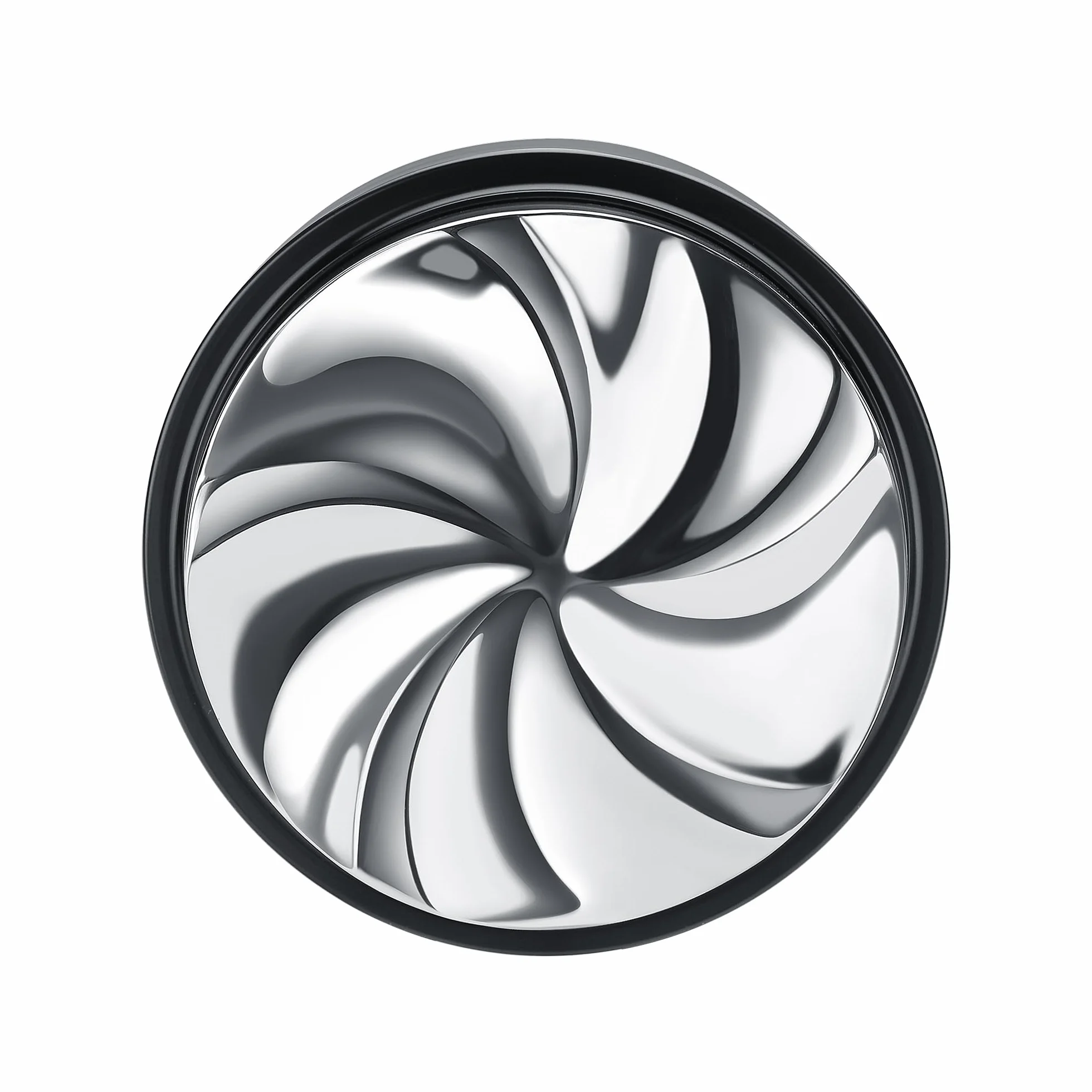 Normcore Grawitacyjny dystrybutor kawy 53,3 mm, kryształowo cięta górna poziomówka do espresso z samopoziomującą podstawą, pasuje do portafiltrów Breville 54 mm, grawitacyjny adaptacyjny dystrybutor