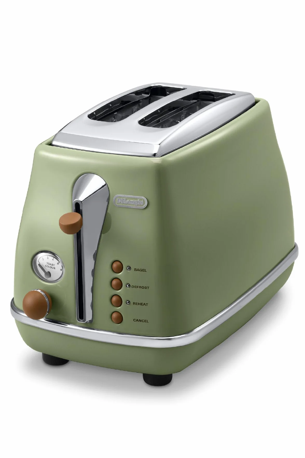 De'Longhi CTOV 2103.GR Icona Vintage toster, zielony