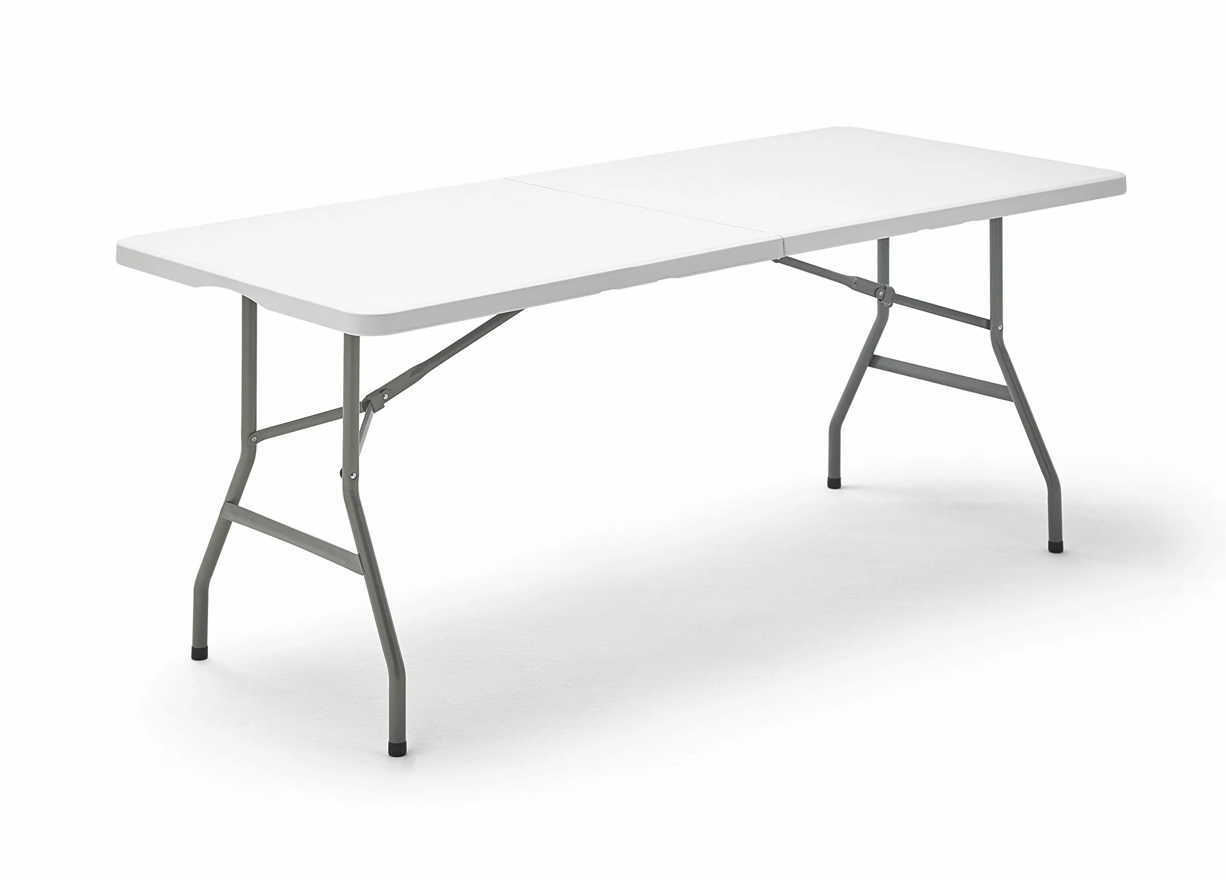 KG KITGARDEN Wielofunkcyjny przenośny składany stół, 180x70x74cm, biały
