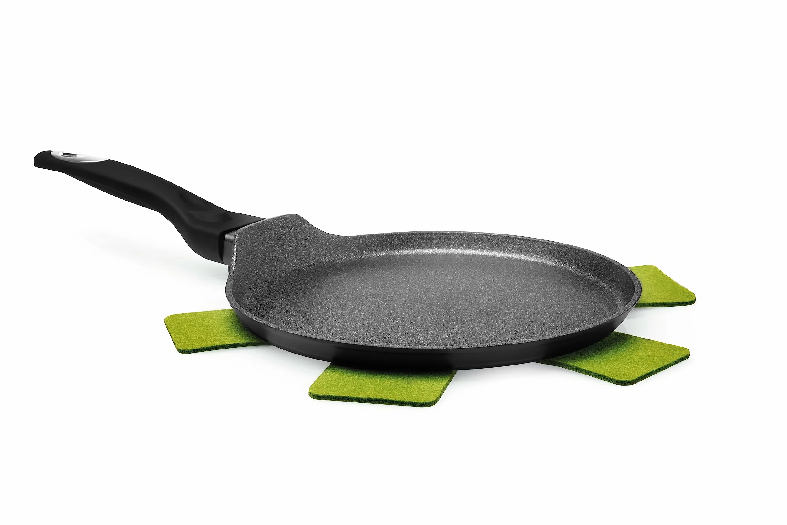 Excelsa Ecoenergy Patelnia do Naleśników, Aluminium, Czarny, 25 cm