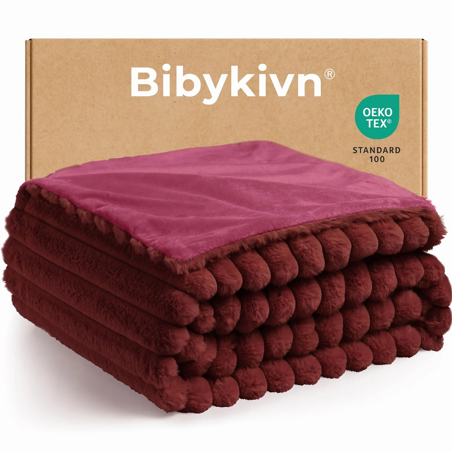 Przytulny koc 100 x 160 cm – puszysty koc, miękki koc polarowy, koc na sofę, miękki, ciepły koc narzutowy, super miękki koc do mieszkania, uniwersalny koc na sofę, do salonu, na łóżko