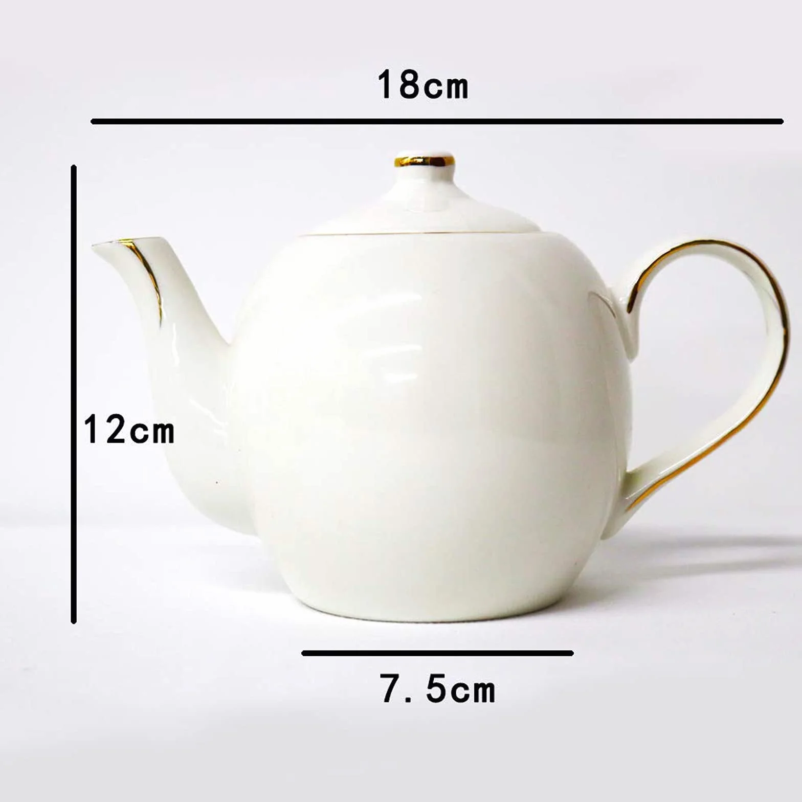 Zestaw do kawy, herbata zestaw popołudniowa herbata ceramiczna zestaw do kawy popołudniowa herbata kawa herbata zestaw do kawy, 700 ml / dzbanek, 160 ml / filiżanka.