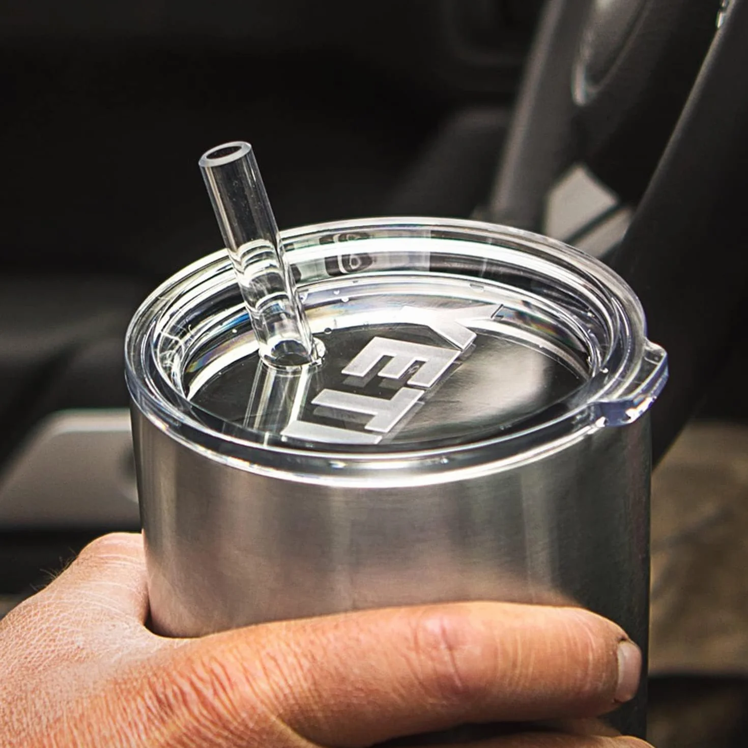 YETI Rambler pokrywka słomkowa, biała, 591 ml
