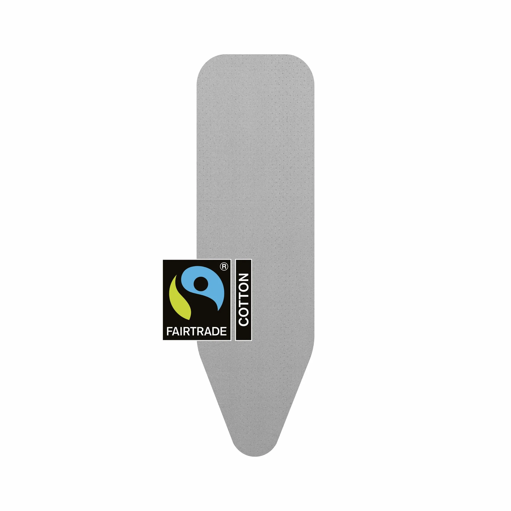 Brabantia 2mm Built-in-Foam Ironing Board Cover (A Board / Metalised ) Heat-Resistant, Non-Slip, Durable Cotton & Foam, Cord Fastener