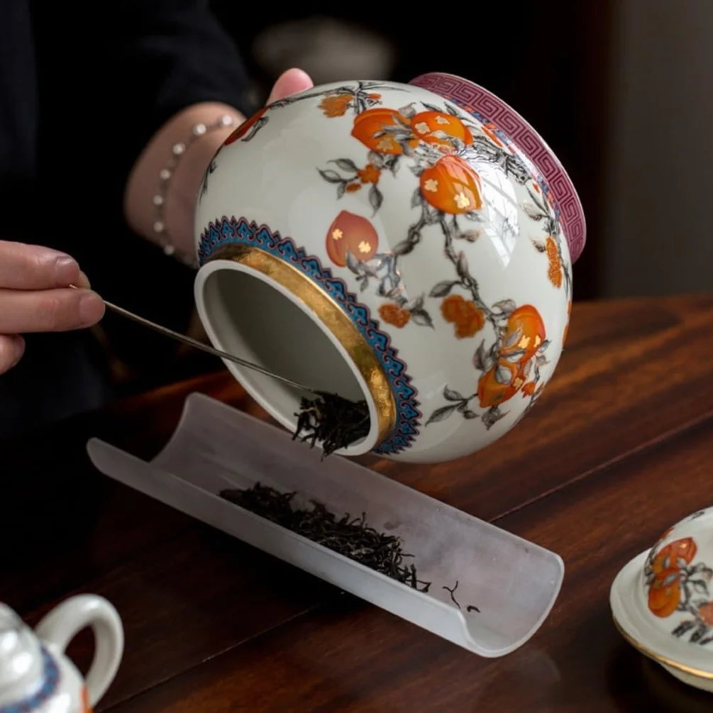 CMBSSTFC Słoik na cukier Retro luzem słoik do przechowywania herbaty nakrętka ceramiczna kawa płatki zbożowe zamknię słoik o dużej pojemności strona główna kuchnia słoik do przechowywania przypraw