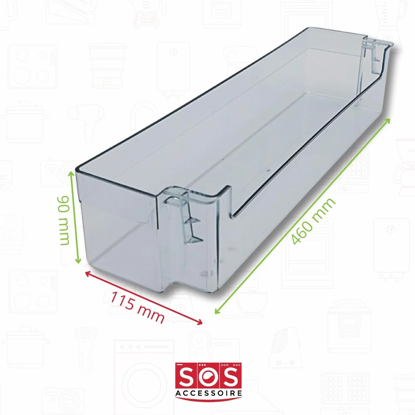 Gorenje Półka na butelki, na drzwi lodówki, lodówko-zamrażarki A6-H90 031 – nr: 407845