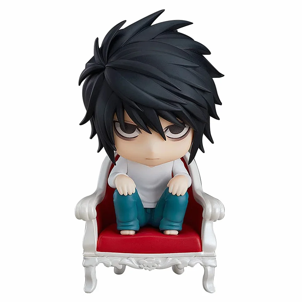Zhongkaihua Notatnik śmierci figurka L Lawliet figurka 10 cm figurka anime model statuetka Boże Narodzenie dom biurko ozdoba urodziny dekoracja prezent dla fanów