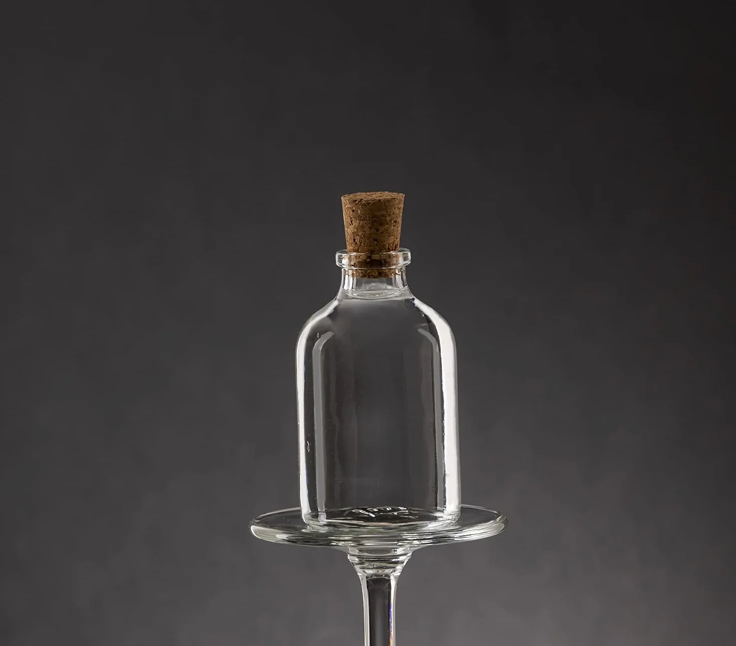 Mini butelki szklane 100 ml z korkiem, 25 sztuk, małe butelki do napełniania, szklana butelka Mini-TR, przezroczyste butelki na likier, 25 x 100 ml
