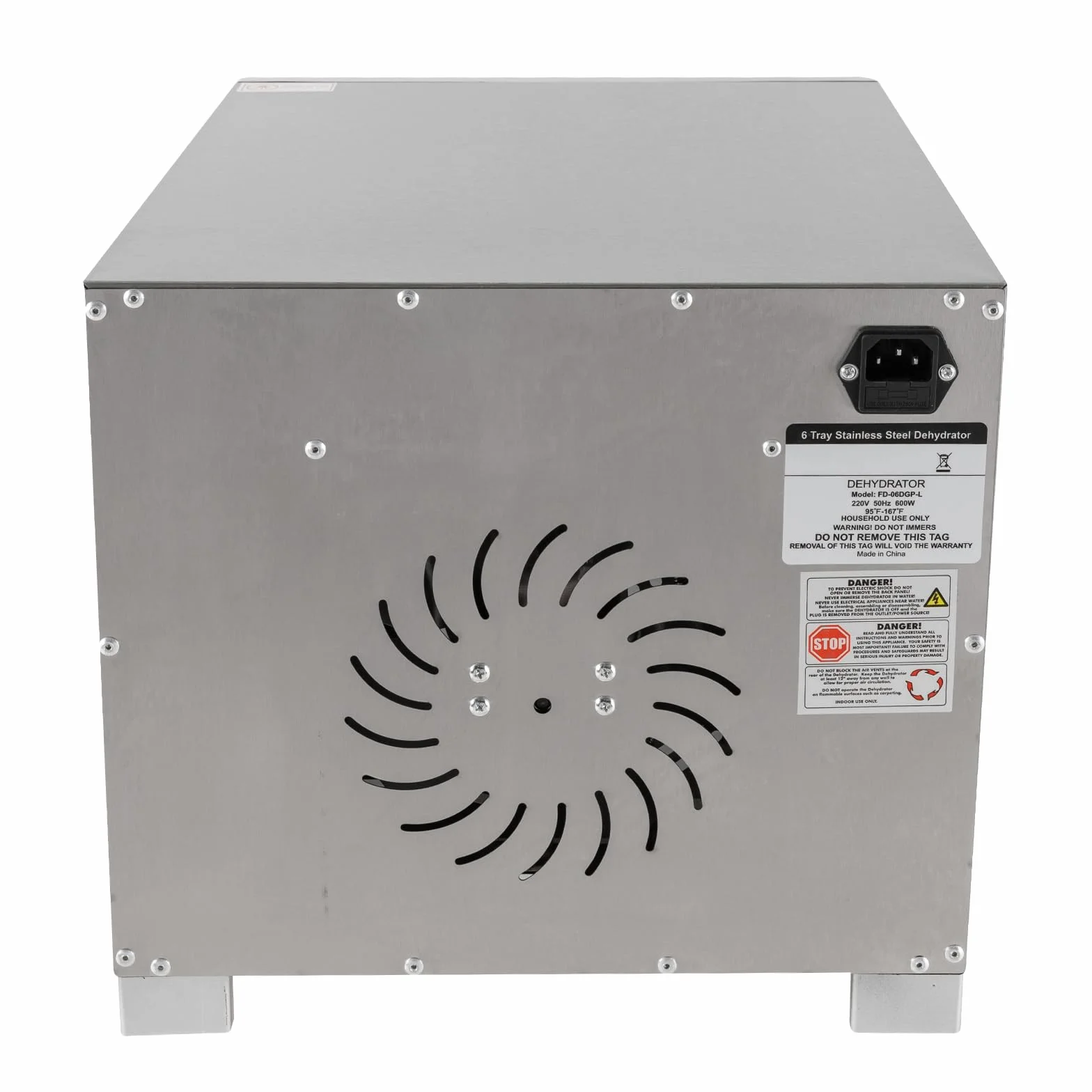 8-poziomowa suszarka do owoców, suszarka, warzyw, mięsa, timer, do żywności z tacami, do suszenia warzyw, owoców itp. 35-75℃ 700 W