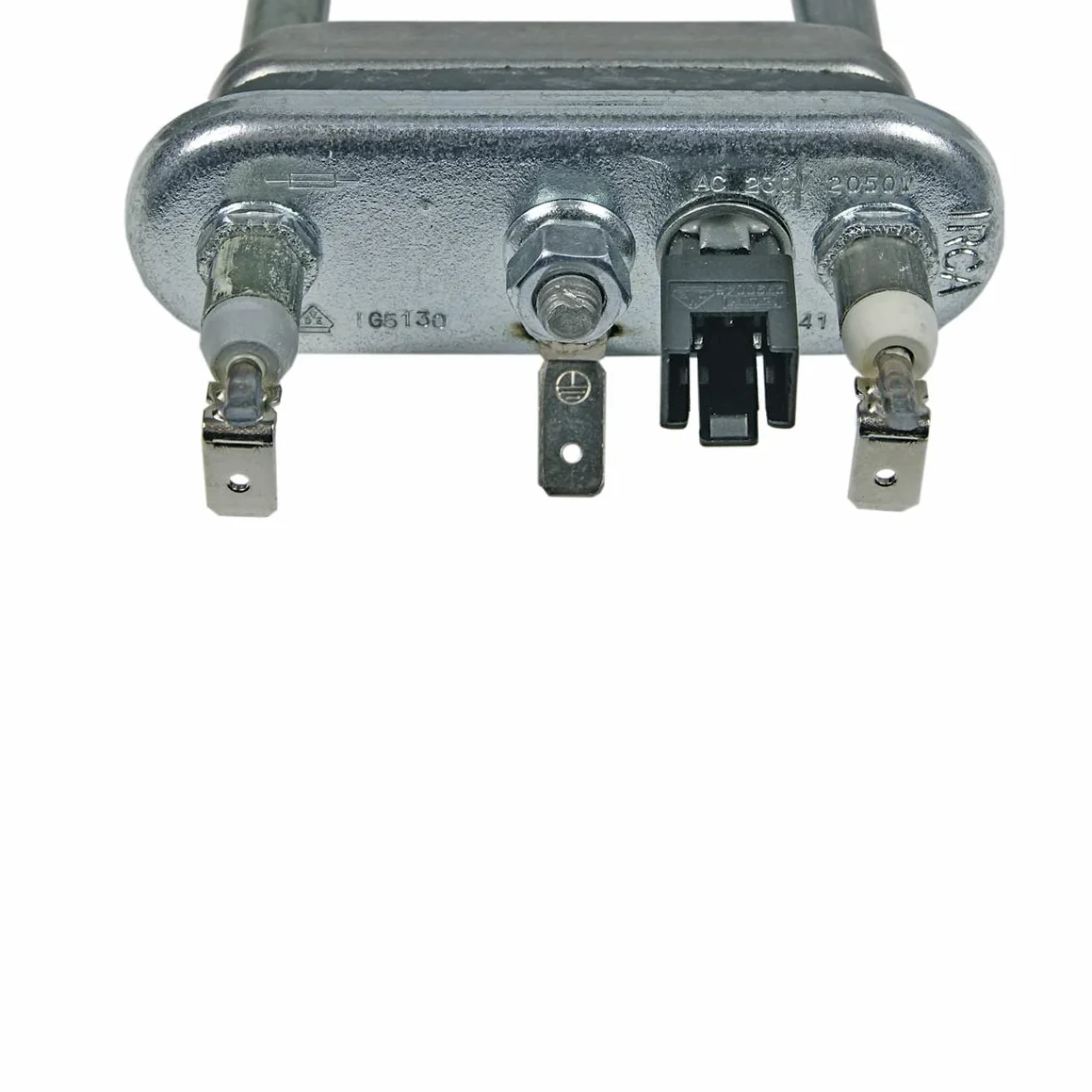 Ogrzewanie grzałka, spirala grzejna, element grzejny 2050 W, pralka, alternatywa dla Whirlpool Bauknecht 481225928823, do wa wak wat awm awo awt awp top, również Hanseatic Neckermann Lloyds Ikea Ignis