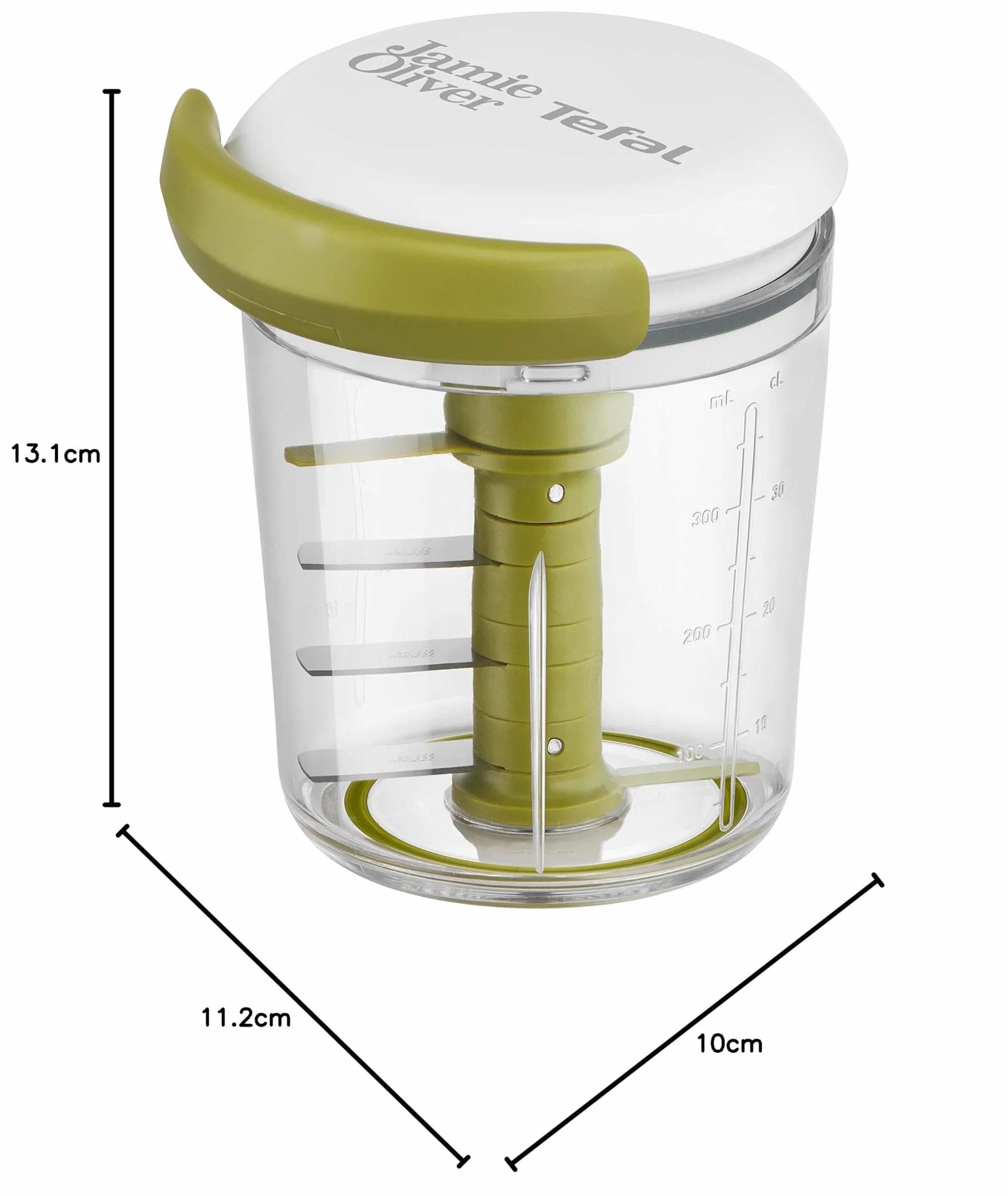 Tefal Jamie Oliver Rozdrabniacz Uniwersalny, Wielokolorowy, 450 ml