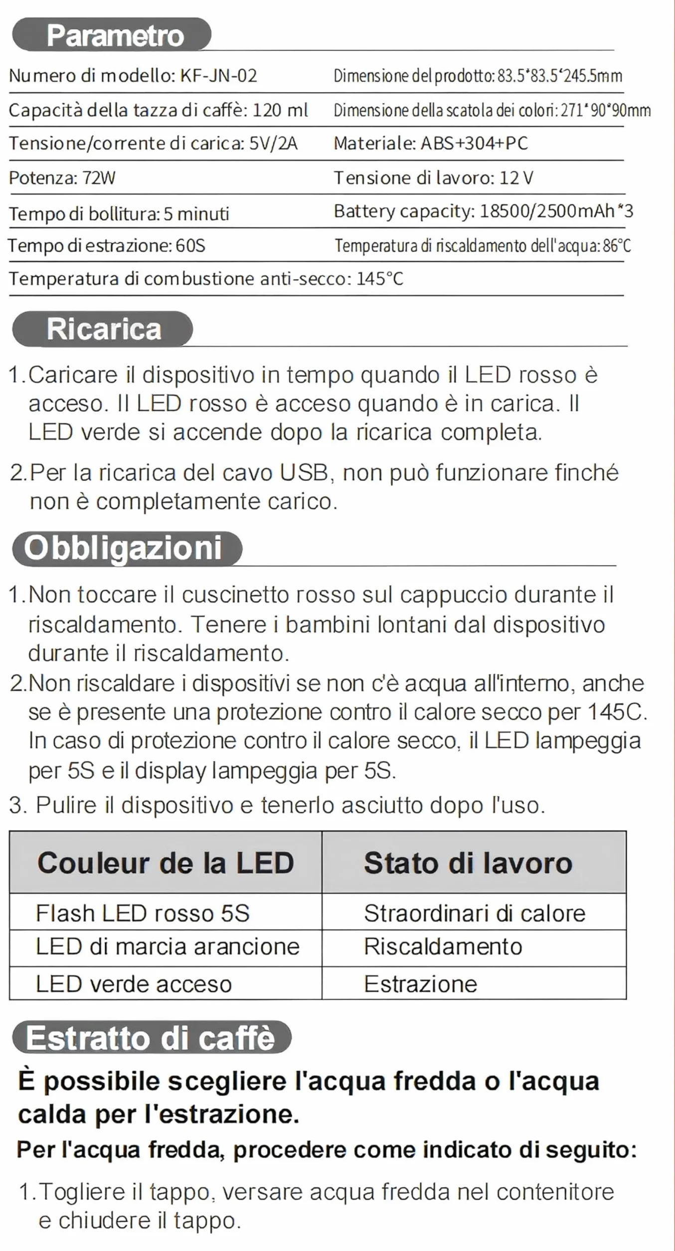 Przenośny ekspres do kawy, elektryczny ekspres do espresso, bezprzewodowy, elektryczny ekspres do kawy 3 w 1, na kemping, do podróży, kampera, biura