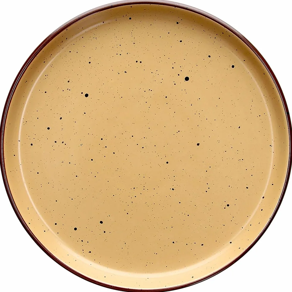 Tognana Brugia żółty ochra 18-częściowy zestaw naczyń dla 6 osób, Stoneware, żółta ochra