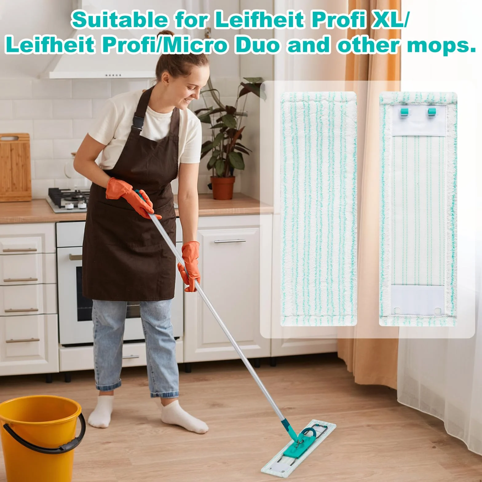 Profi XL Micro Duo Cotton Plus nakładka do mopa Leifheit
