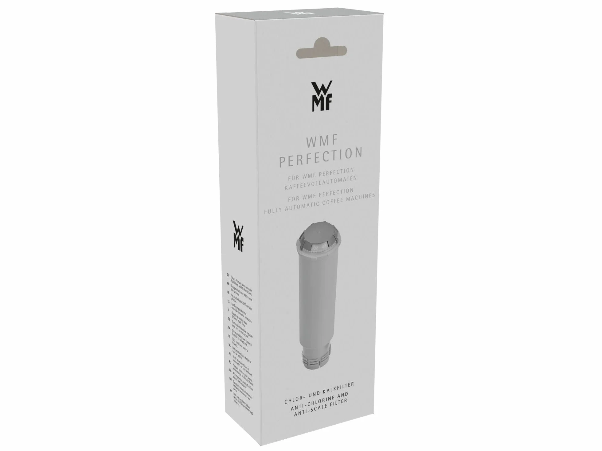 WMF Perfection filtr do wody, wydajna filtracja zapewnia bezkompromisowo czysty aromat kawy i optymalny smak, przedłuża żywotność, redukuje osadzanie się kamienia