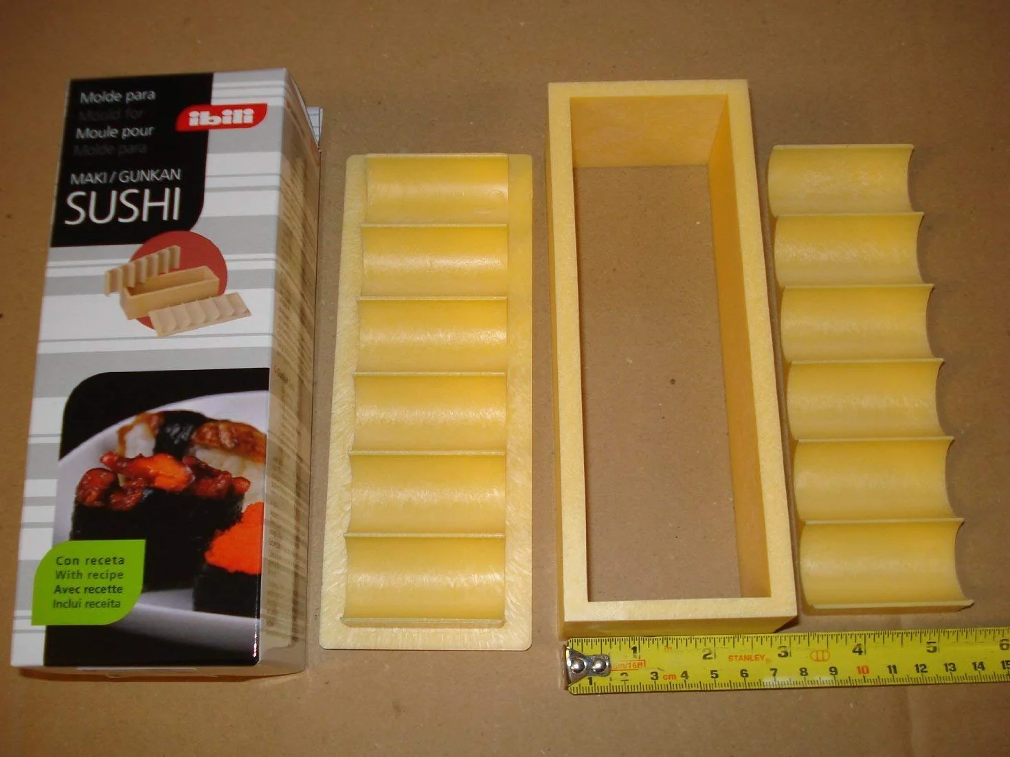 Ibili 773810 forma do sushi, Onigiri, tworzywo sztuczne