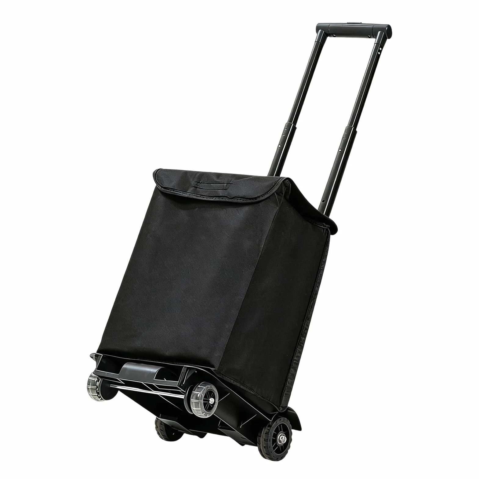 Składane kółka do wózka na zakupy, 49 kg, torba na ubrania ze stopu aluminium, ciche kółka obrotowe, transport artykułów spożywczych, wycieczki rynkowe, przechowywanie w podróży