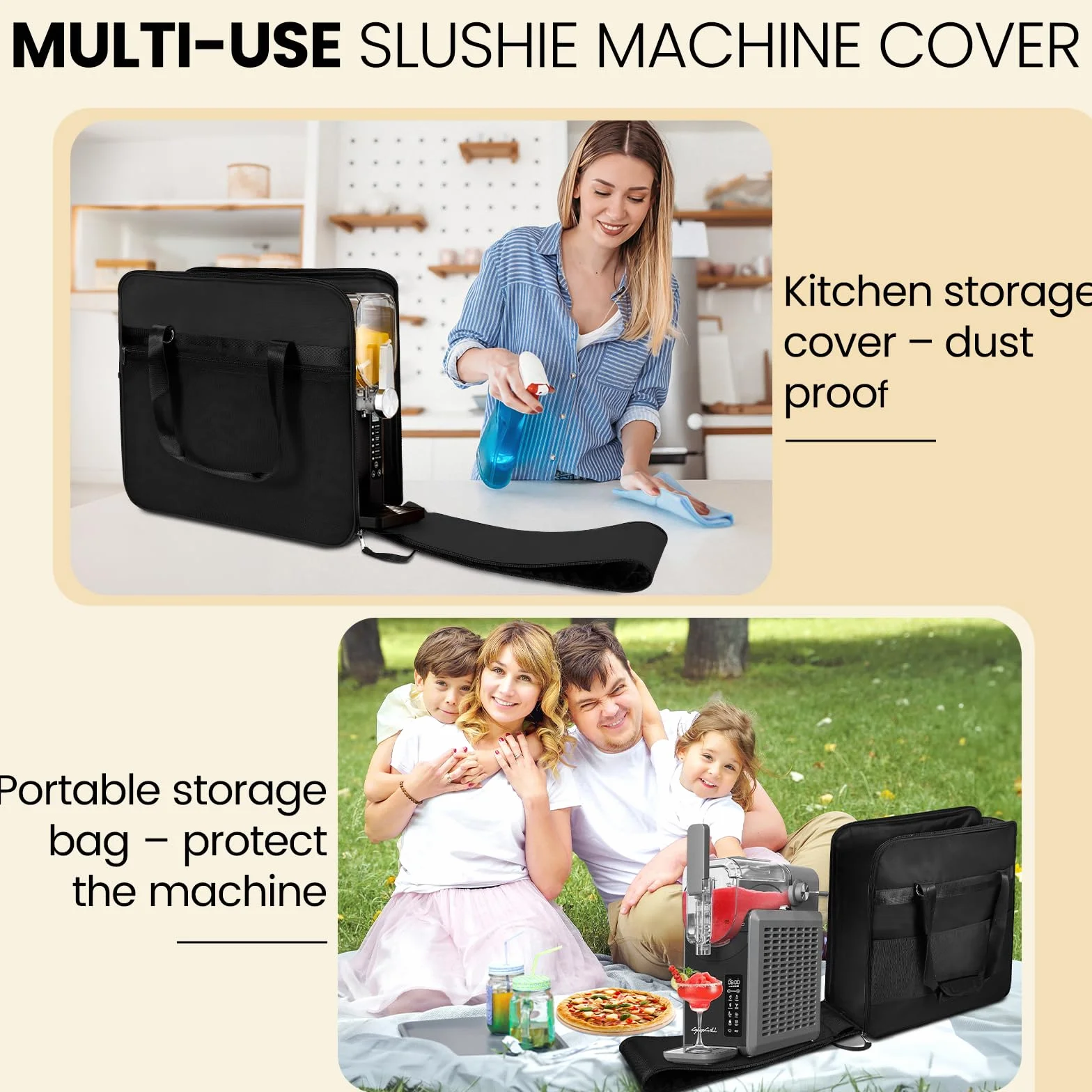 Torba do automatów do slushi Ninja FS300/FS301 pyłoszczelna podróżna