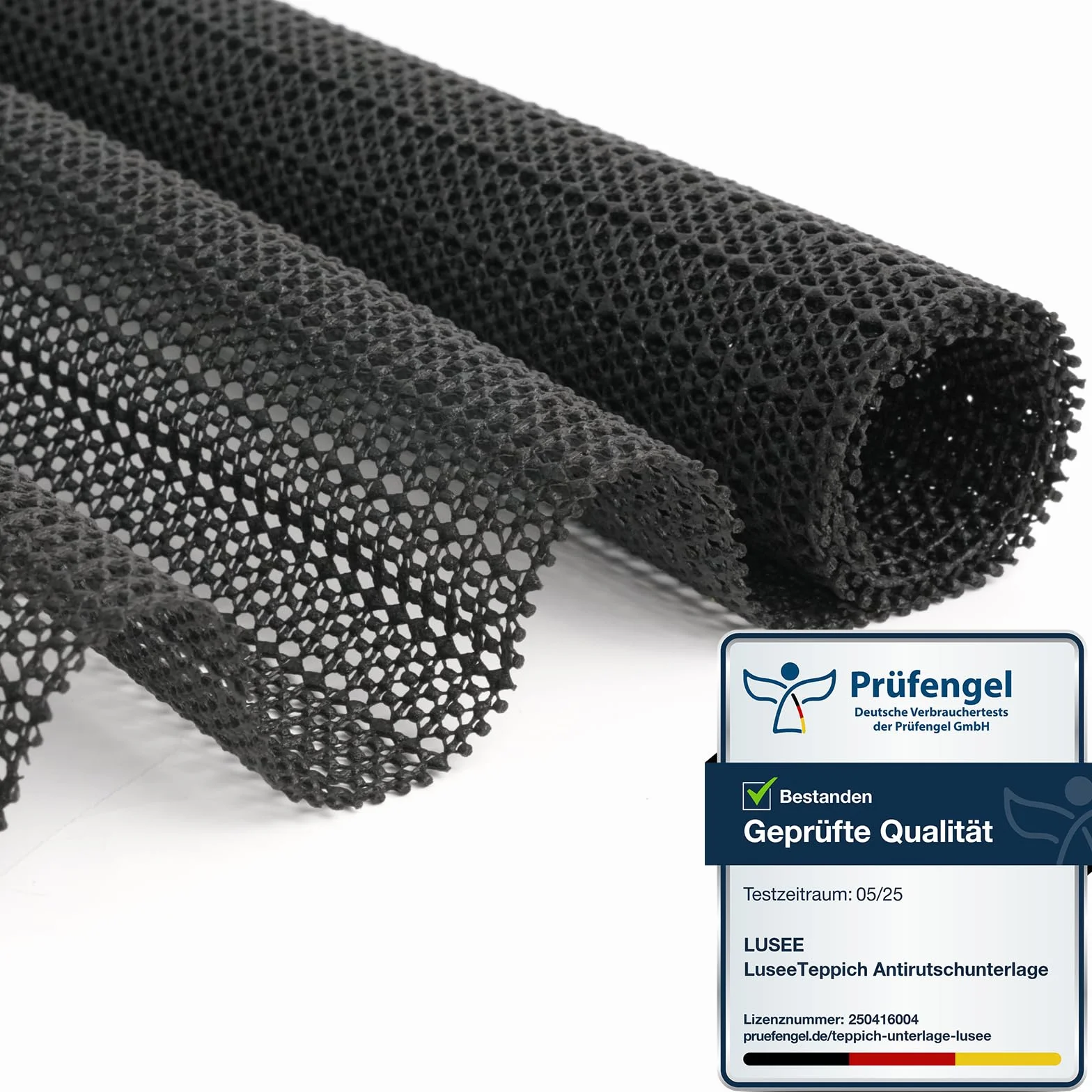 LUSEE Mata antypoślizgowa do dywanu 60x120cm, antypoślizgowa i cienka, PVC podkładka antypoślizgowa, podkładka pod dywan, stoper do dywanu, stoper do dywanów, szuflad, półek, tacy