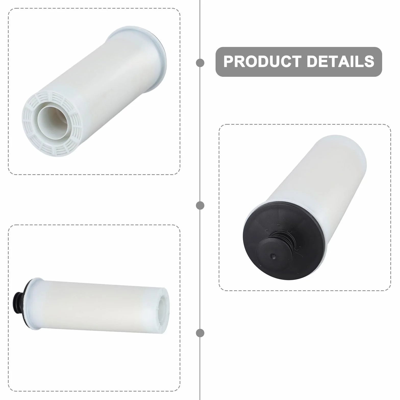 Wkłady filtrujące do odkamieniania 3-pak pasuje do Karcher SC3 Upright Premium Series